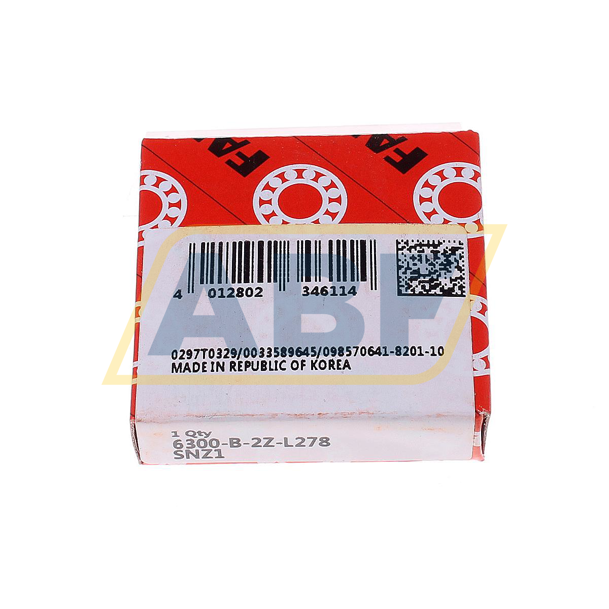 6300-B-2Z-L278-SNZ1 FAG