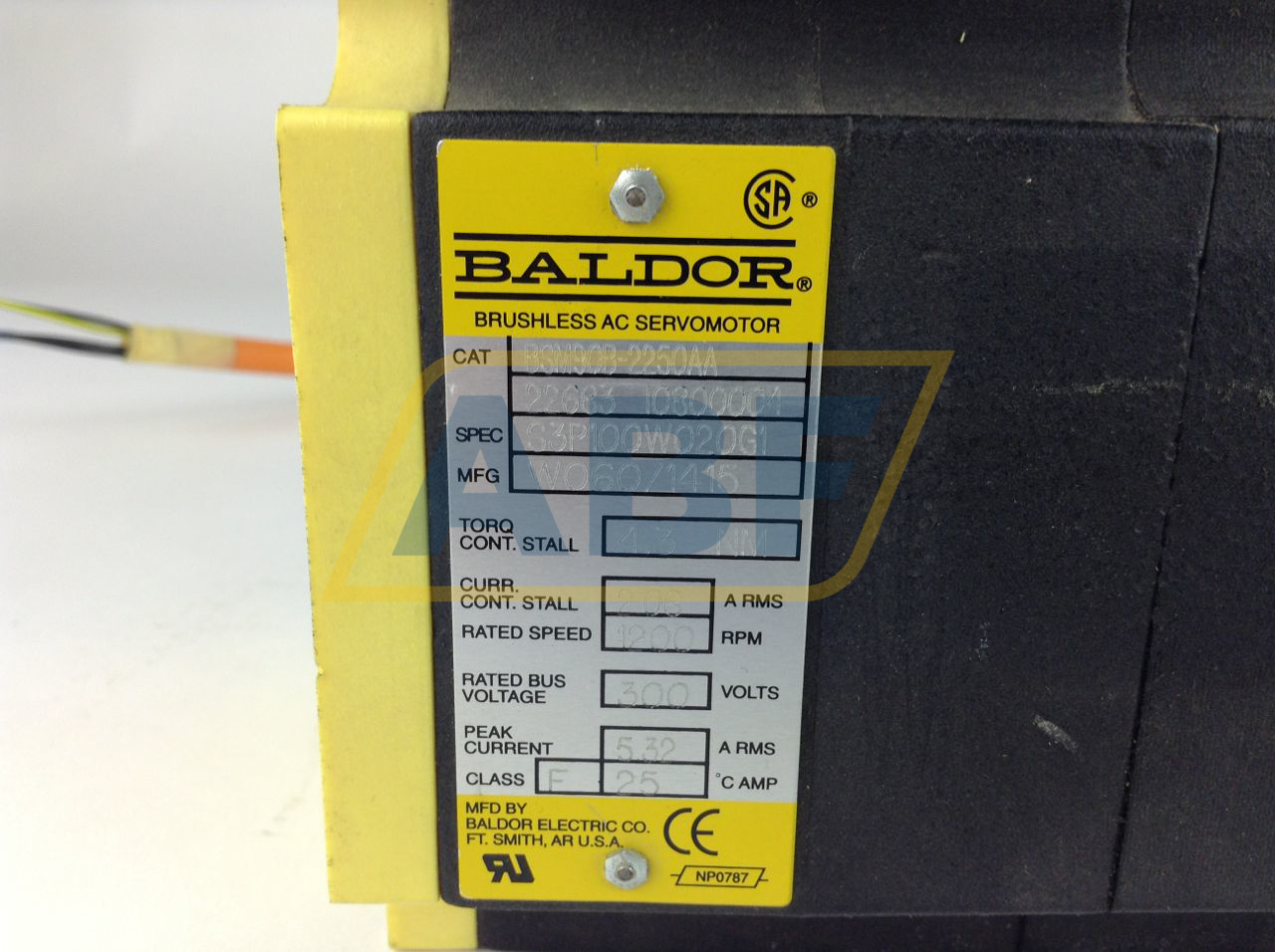 BSM90B-2250AA Baldor