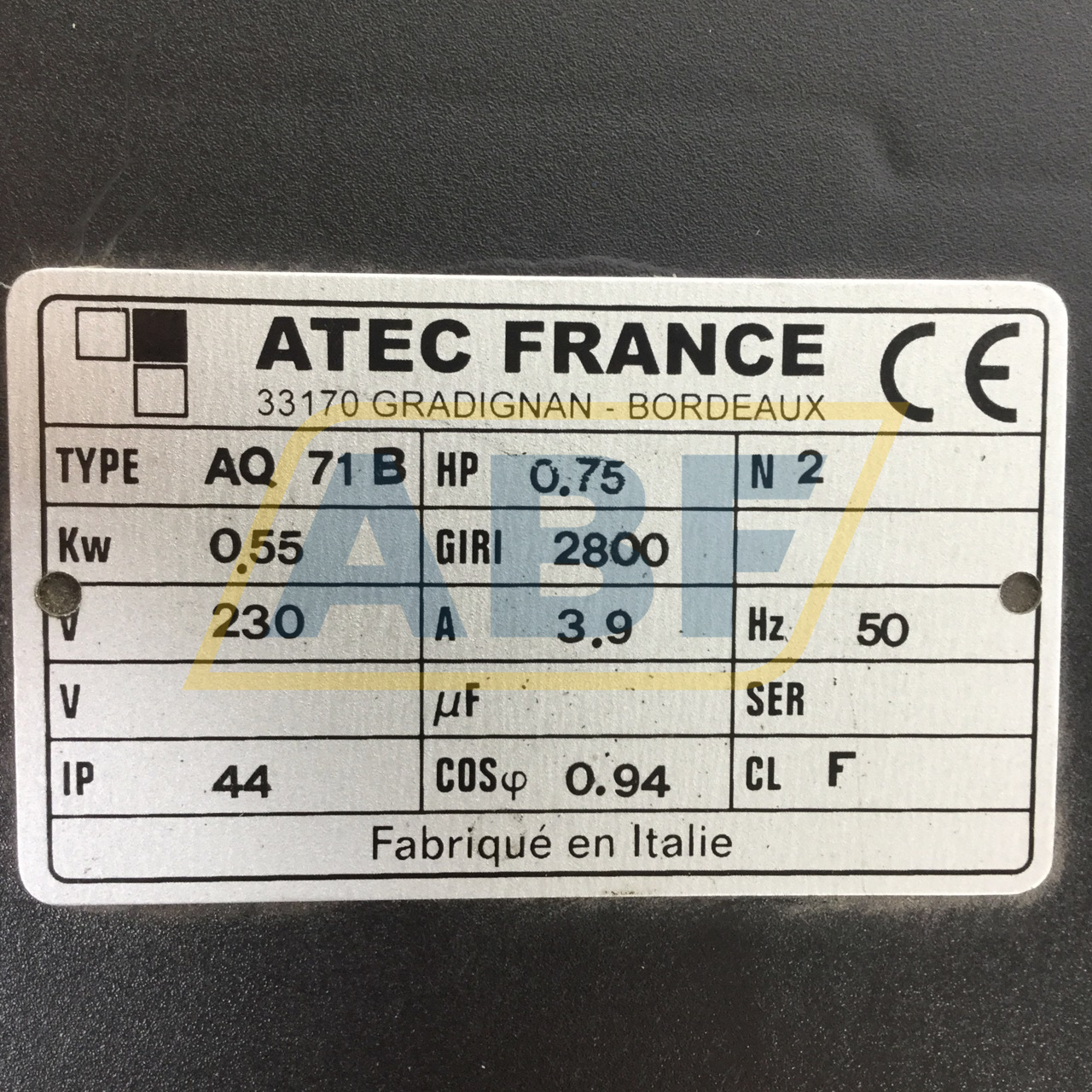 AQ71B-B3 Atec France