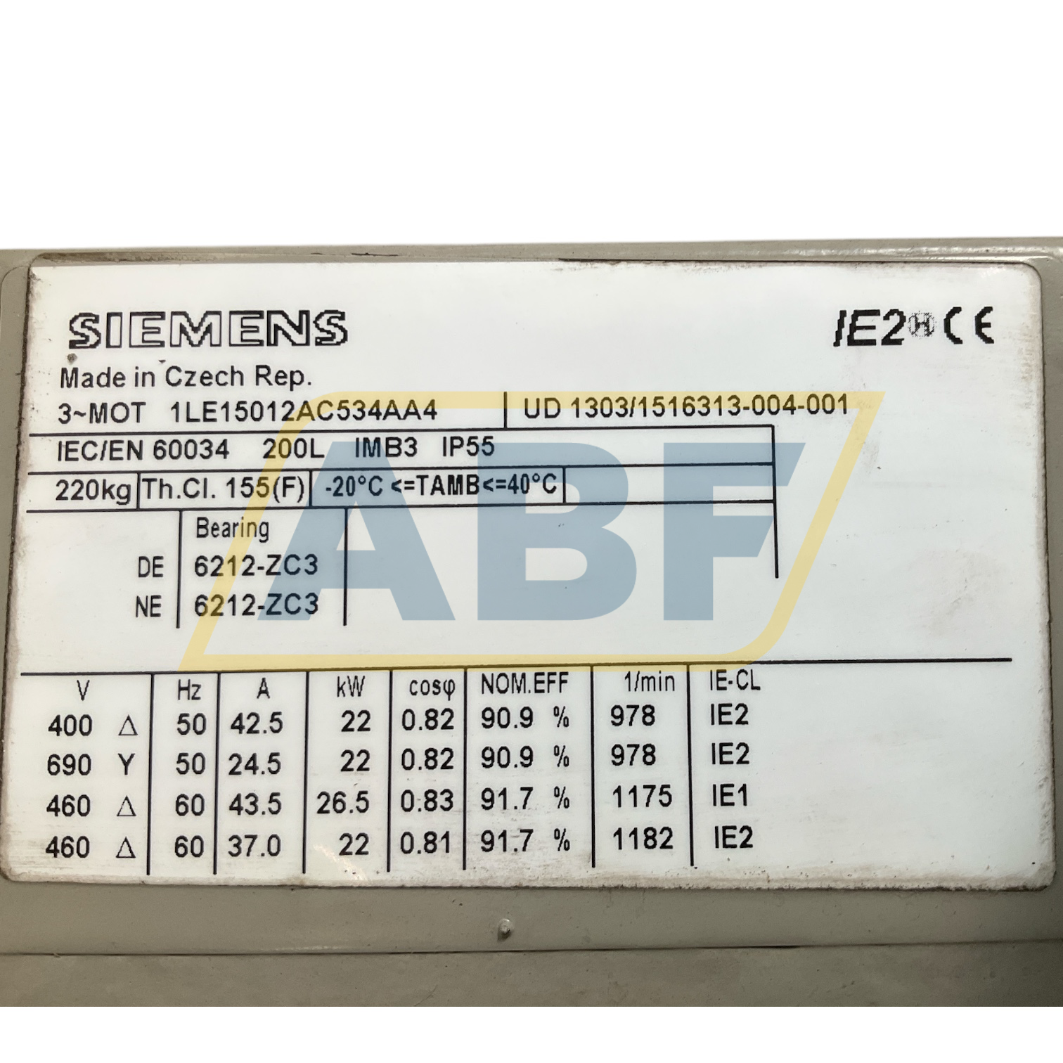 1LE1501-2AC53-4AA4 Siemens