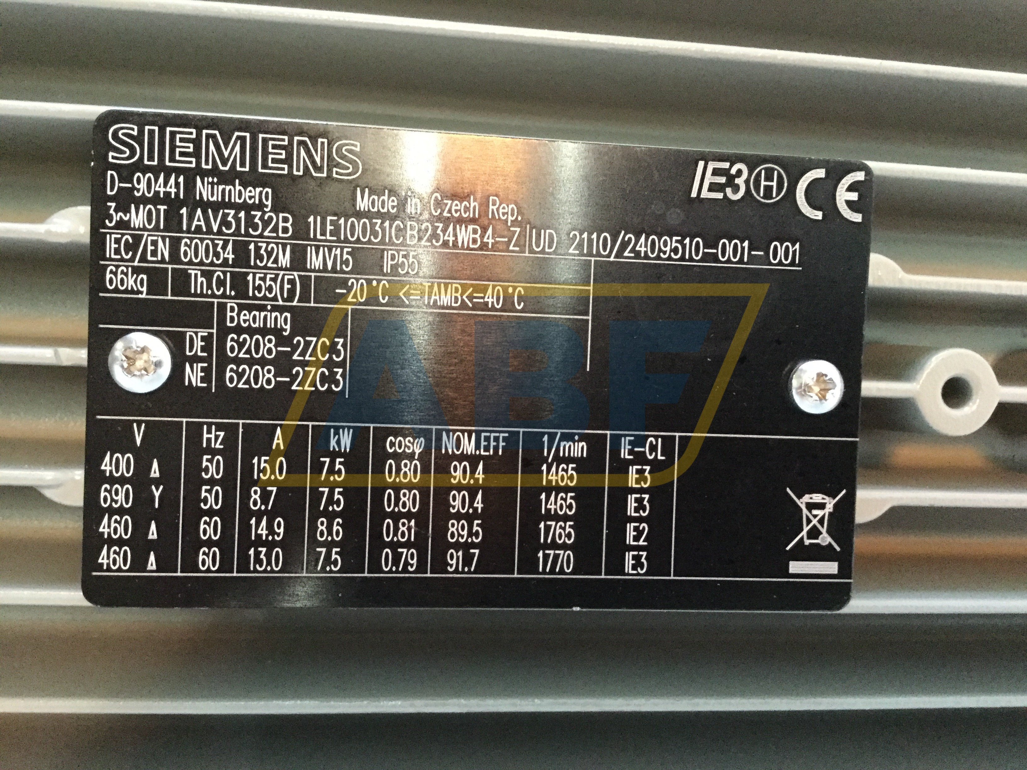 1LE1003-1CB23-4WB4-Z B07+​H01+​L20+ Siemens