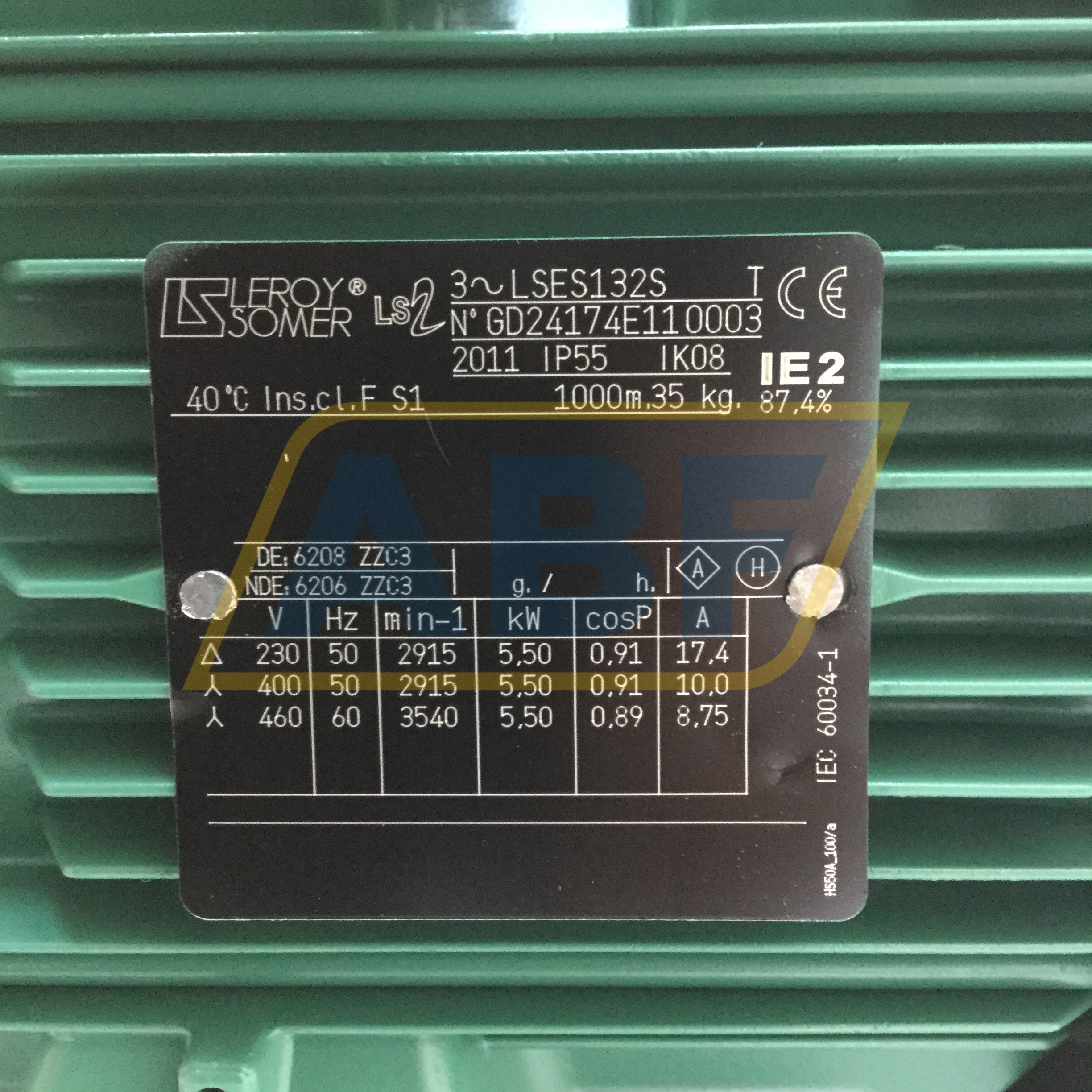 LSES132SB3 Leroy Somer