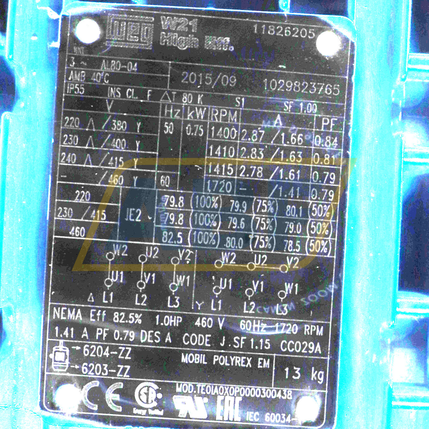 0.75K31AL2804B14 WEG