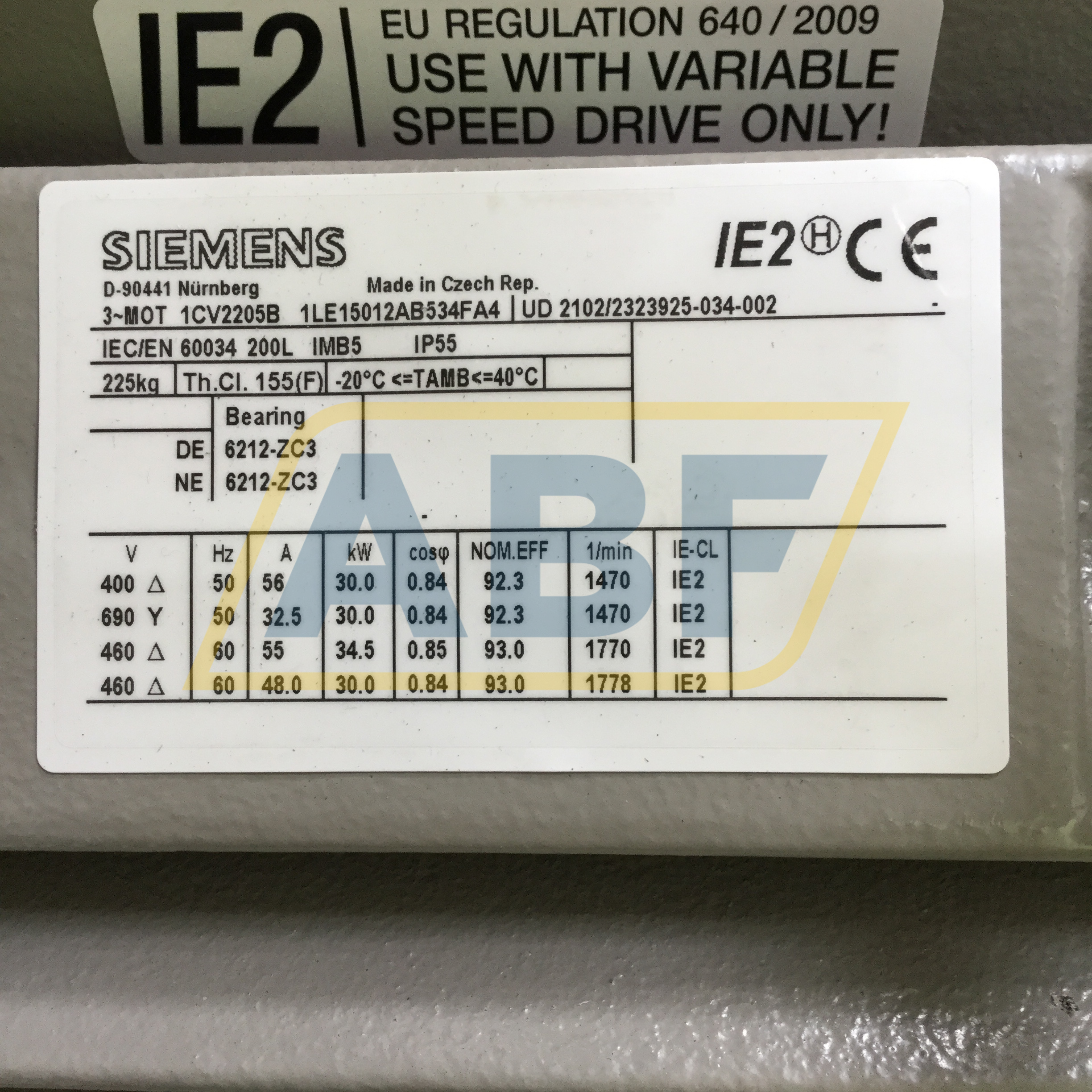 1LE1501-2AB53-4FA4 Siemens