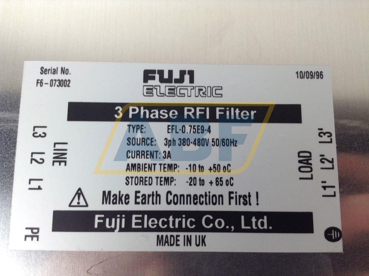 EFL0.75E9-4 Fuji Electric