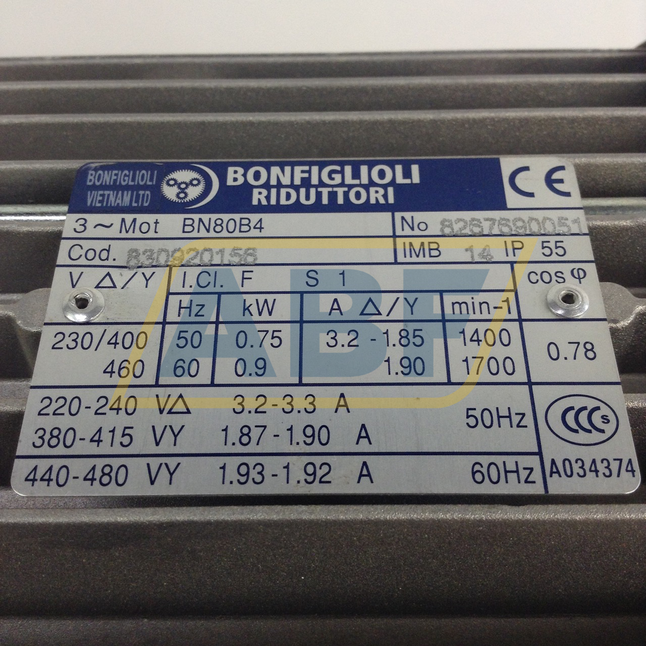 BN80B4B14 Bonfiglioli