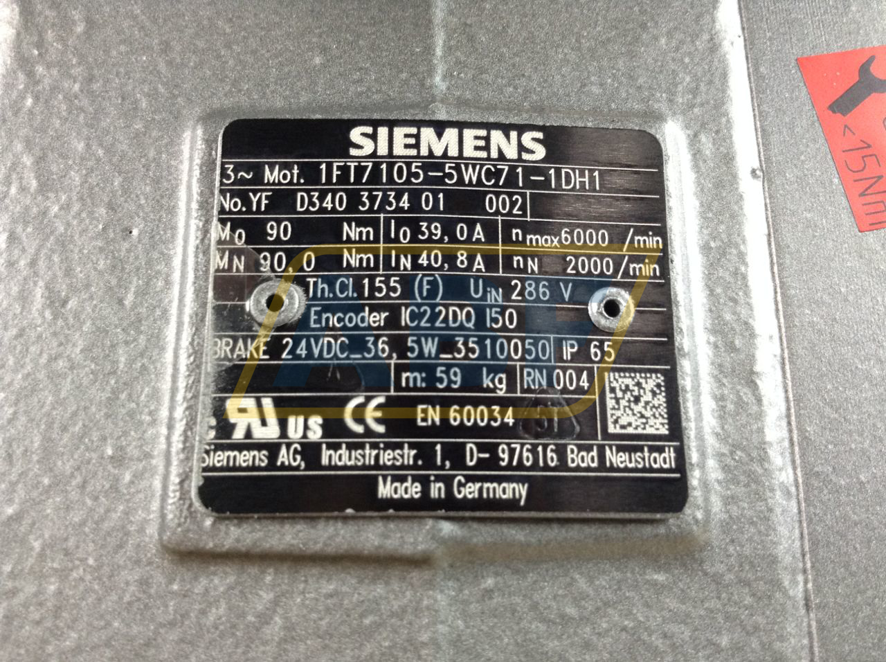 1FT7105-5WC71-1DH1 Siemens