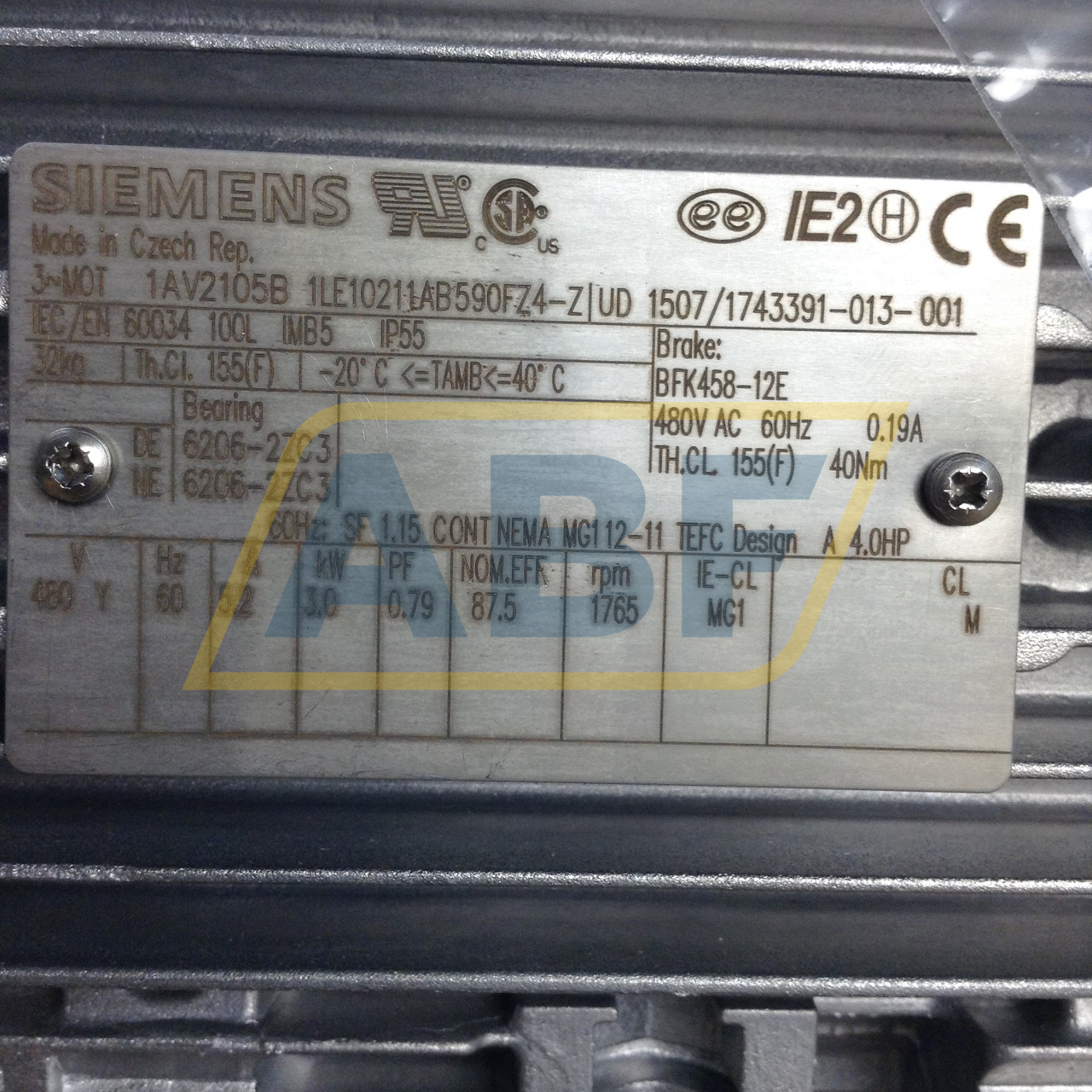 1LE1021-1AB59-0FZ4-Z Siemens