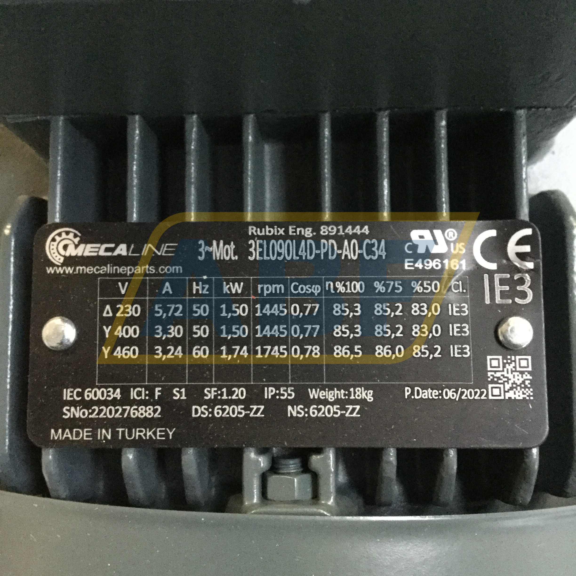 3EL090L4D-PD-A0-C34B3 Mecaline