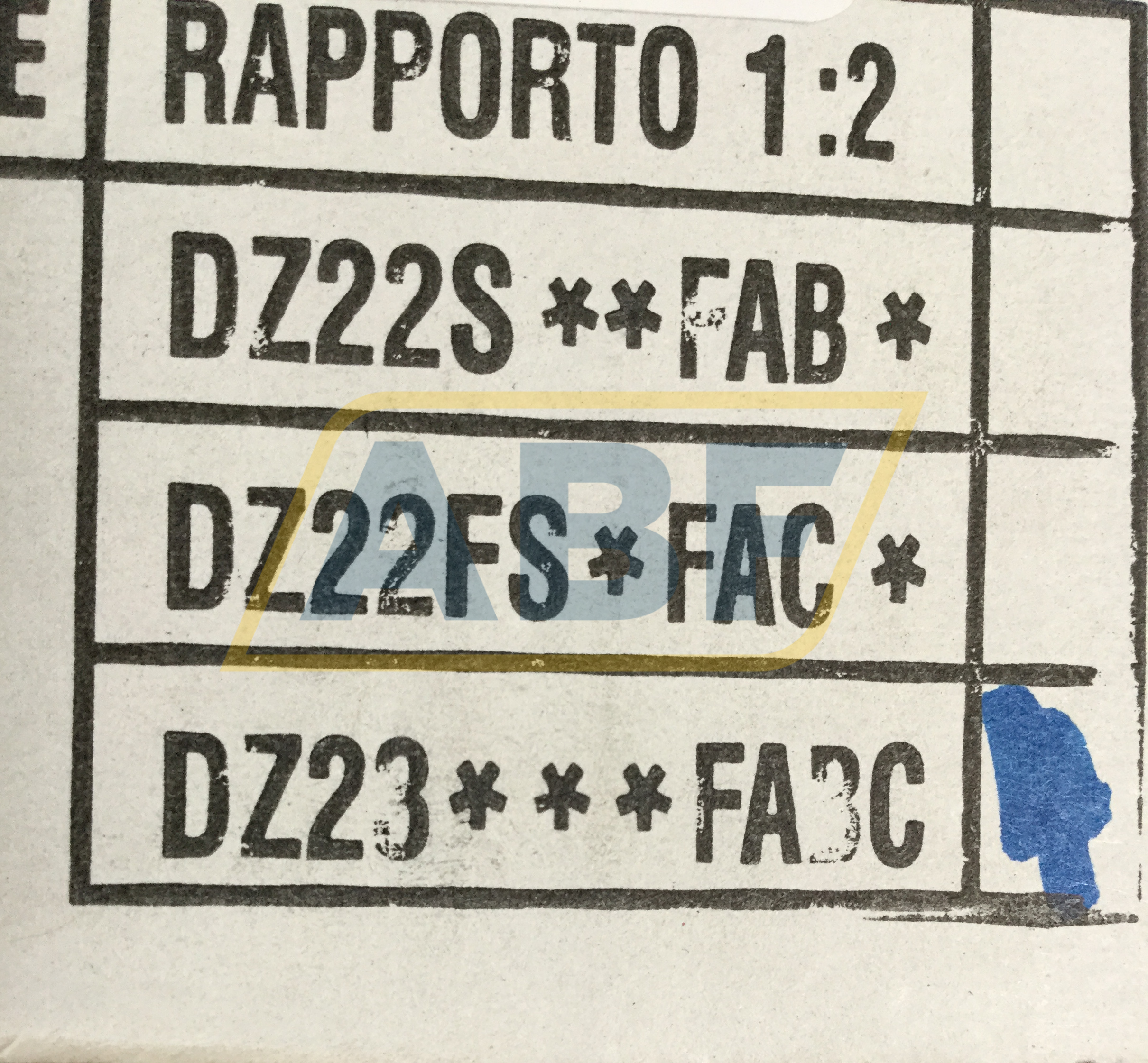 DZ-23-3FABC DZ Trasmissioni