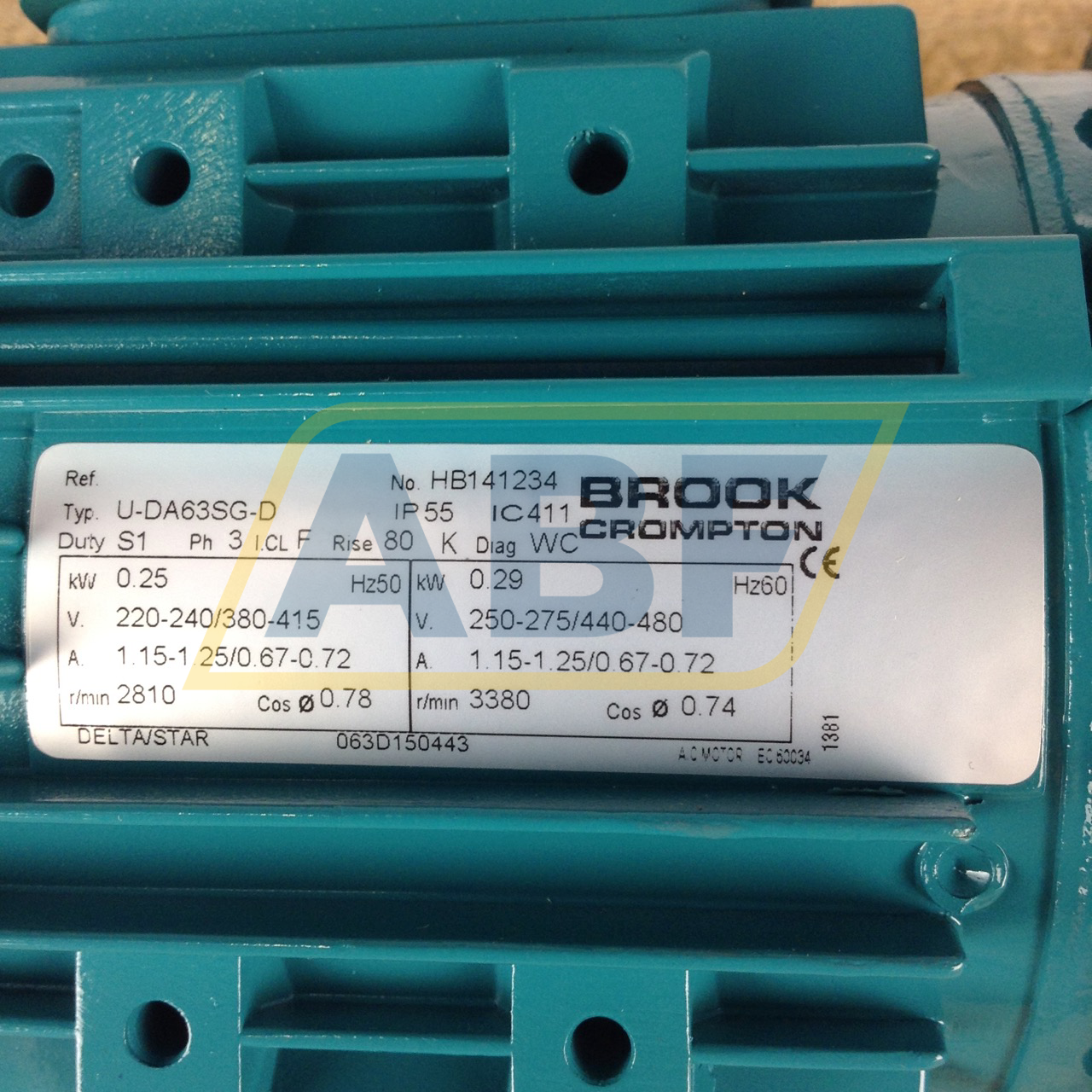 U-DA63SG-D-B5 Brook Crompton