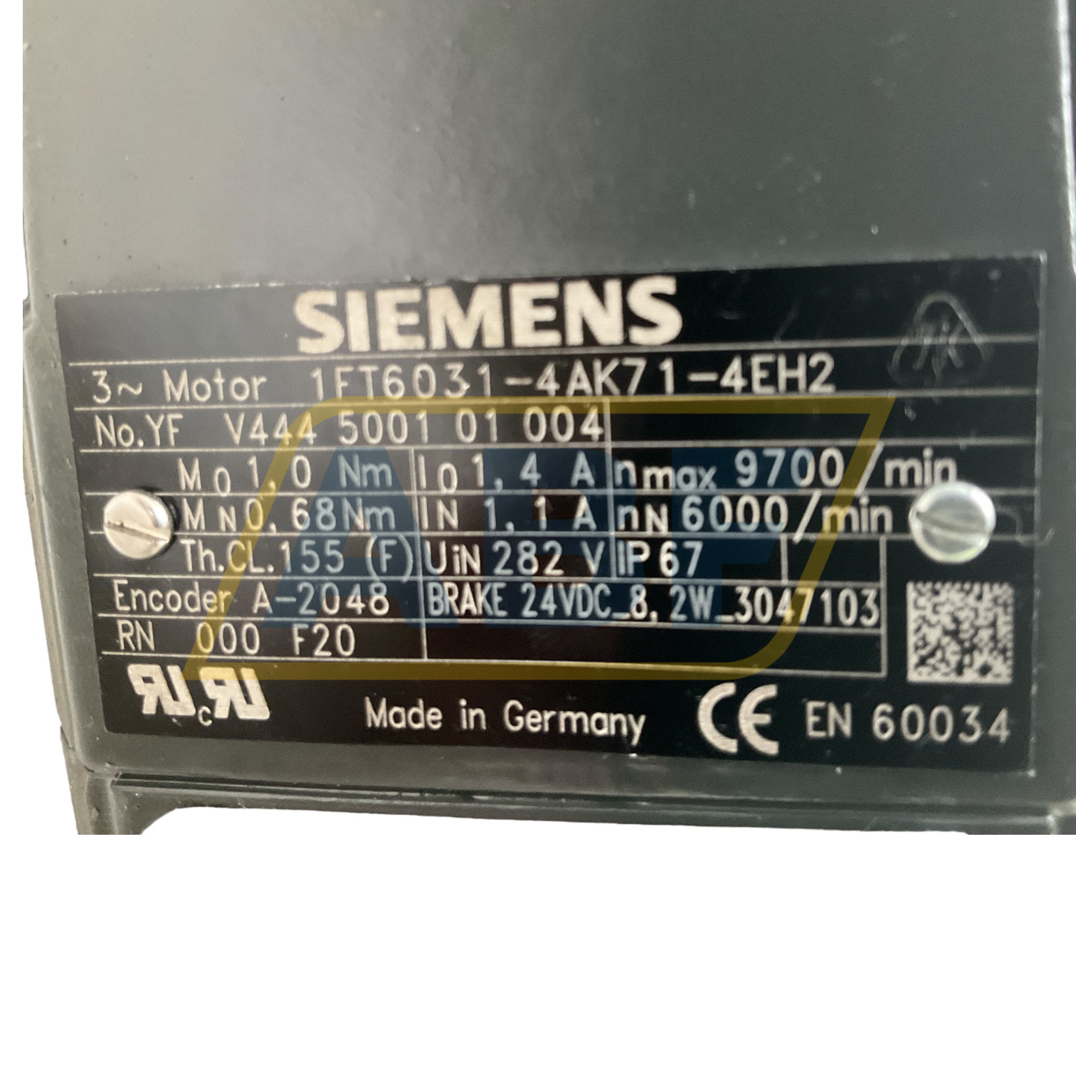 1FT6031-4AK71-4EH2 Siemens