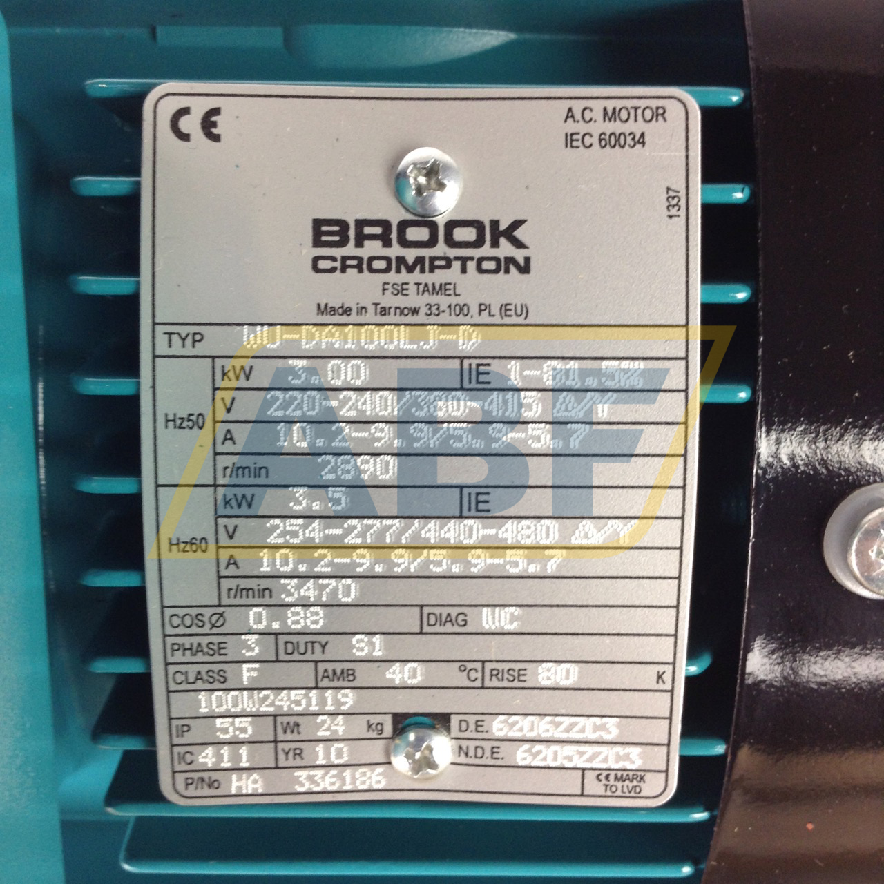 WU-DA100LJ-D-B5 Brook Crompton