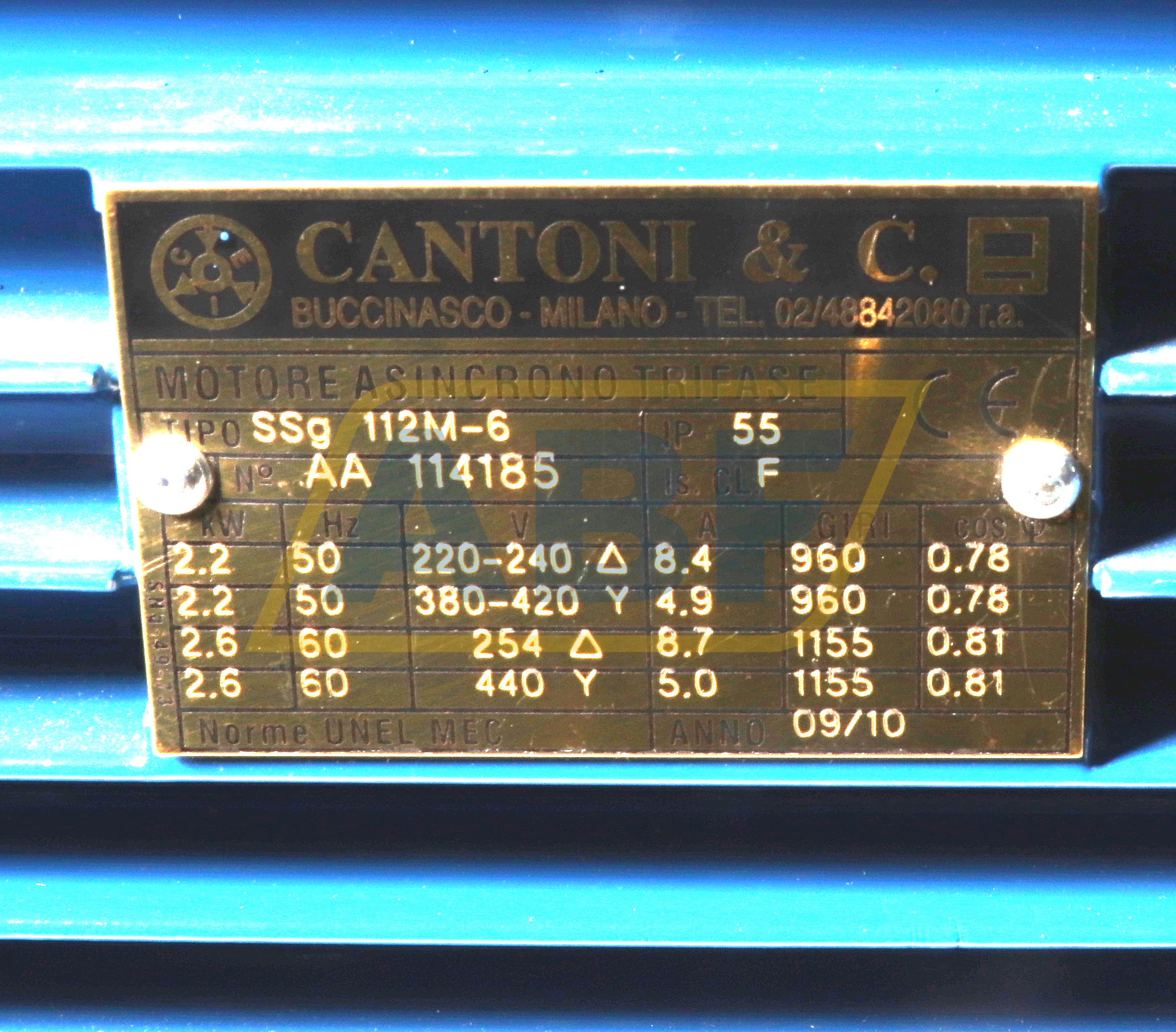 SSG112M-6-B3 Cantoni & C.