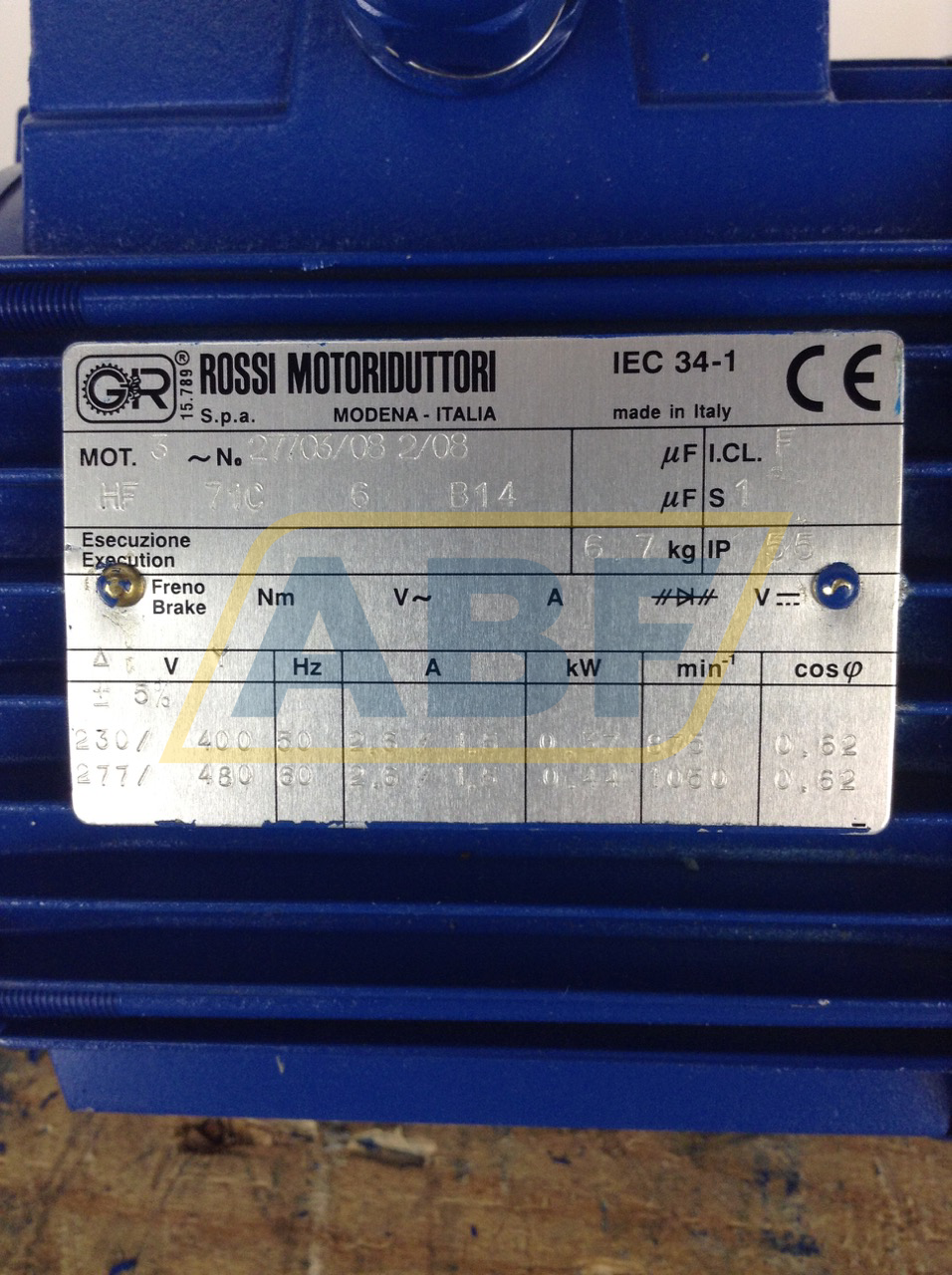 HF71C623040050B14 Rossi