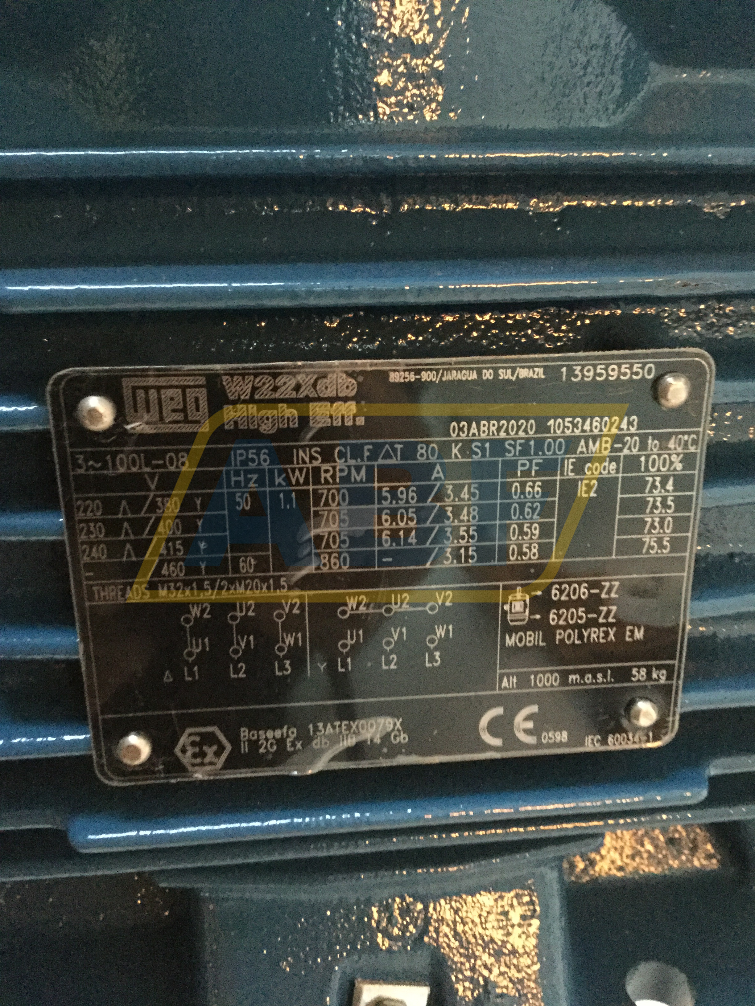 1.1K31CI2100L8B352G WEG