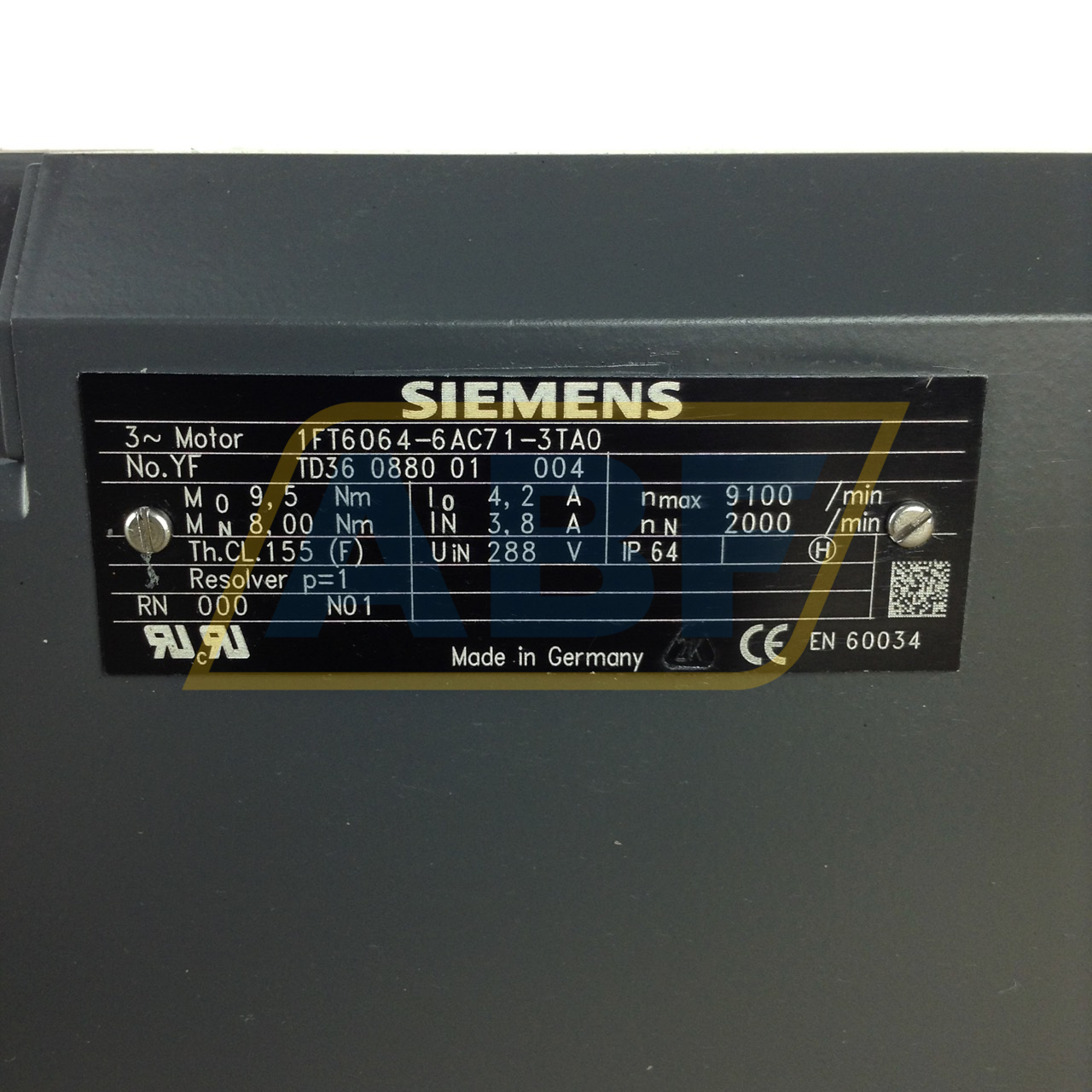1FT6064-6AC71-3TA0 Siemens
