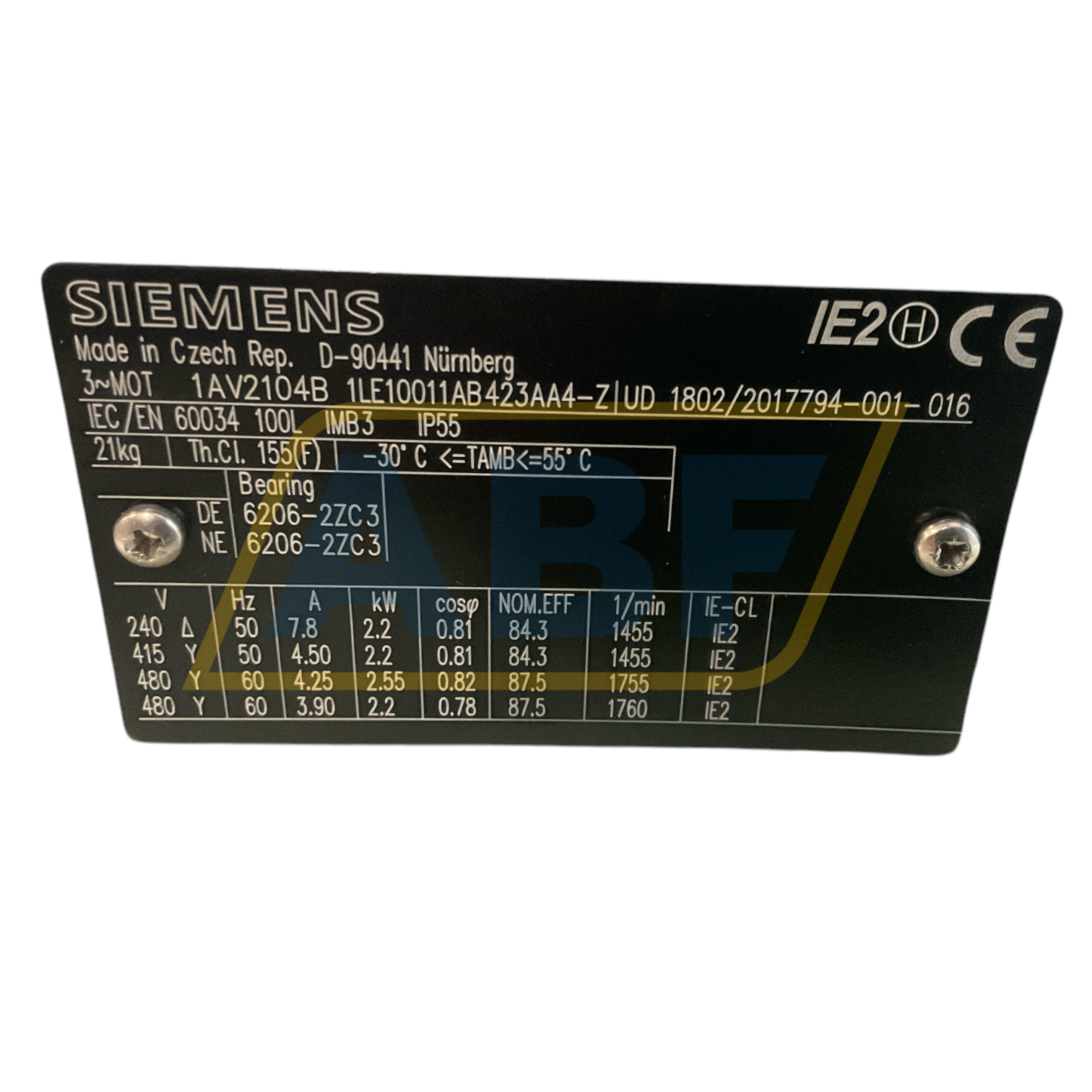 1LE1001-1AB42-3AA4-Z Siemens