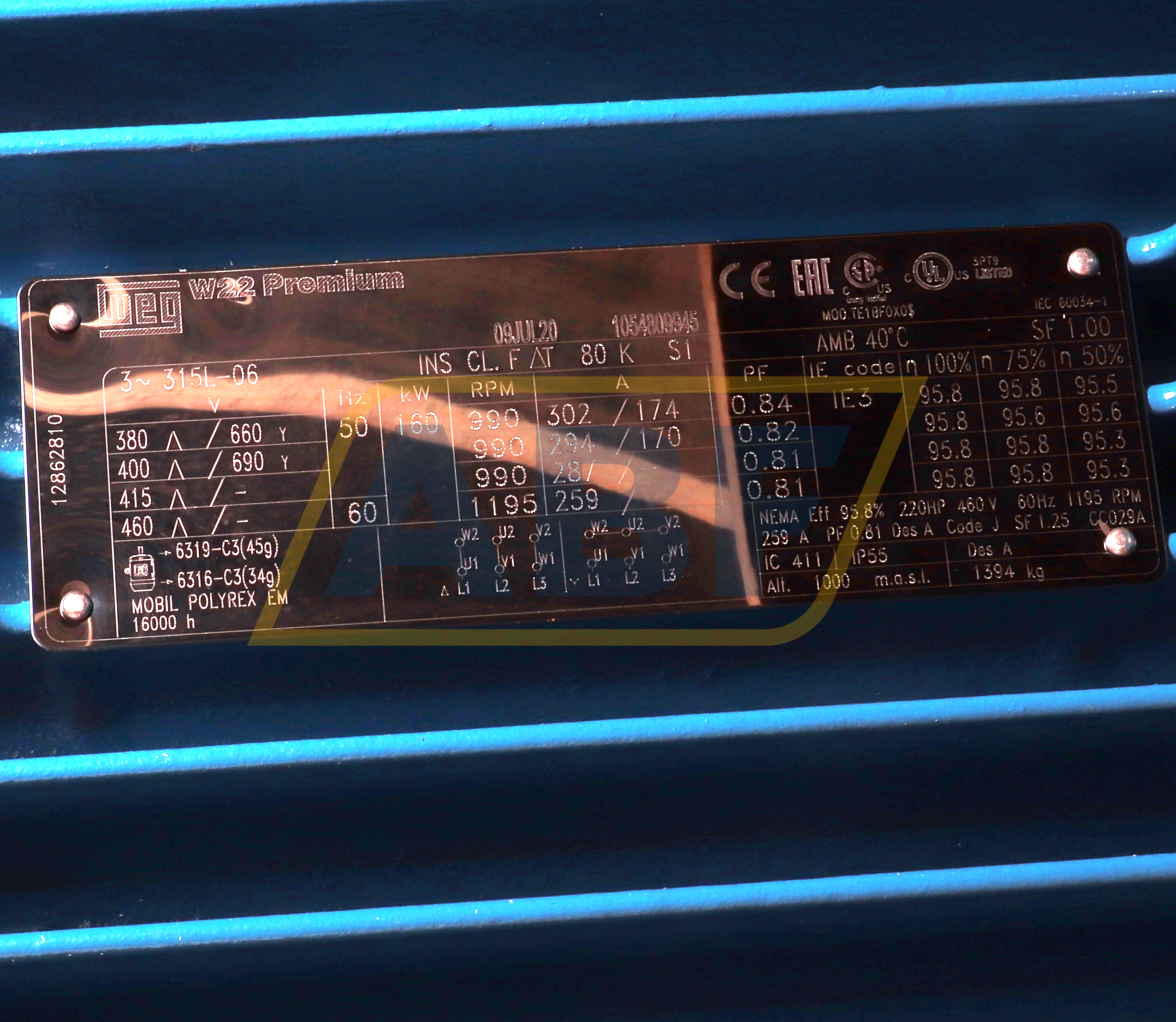 160K32CI3315L6B3 WEG