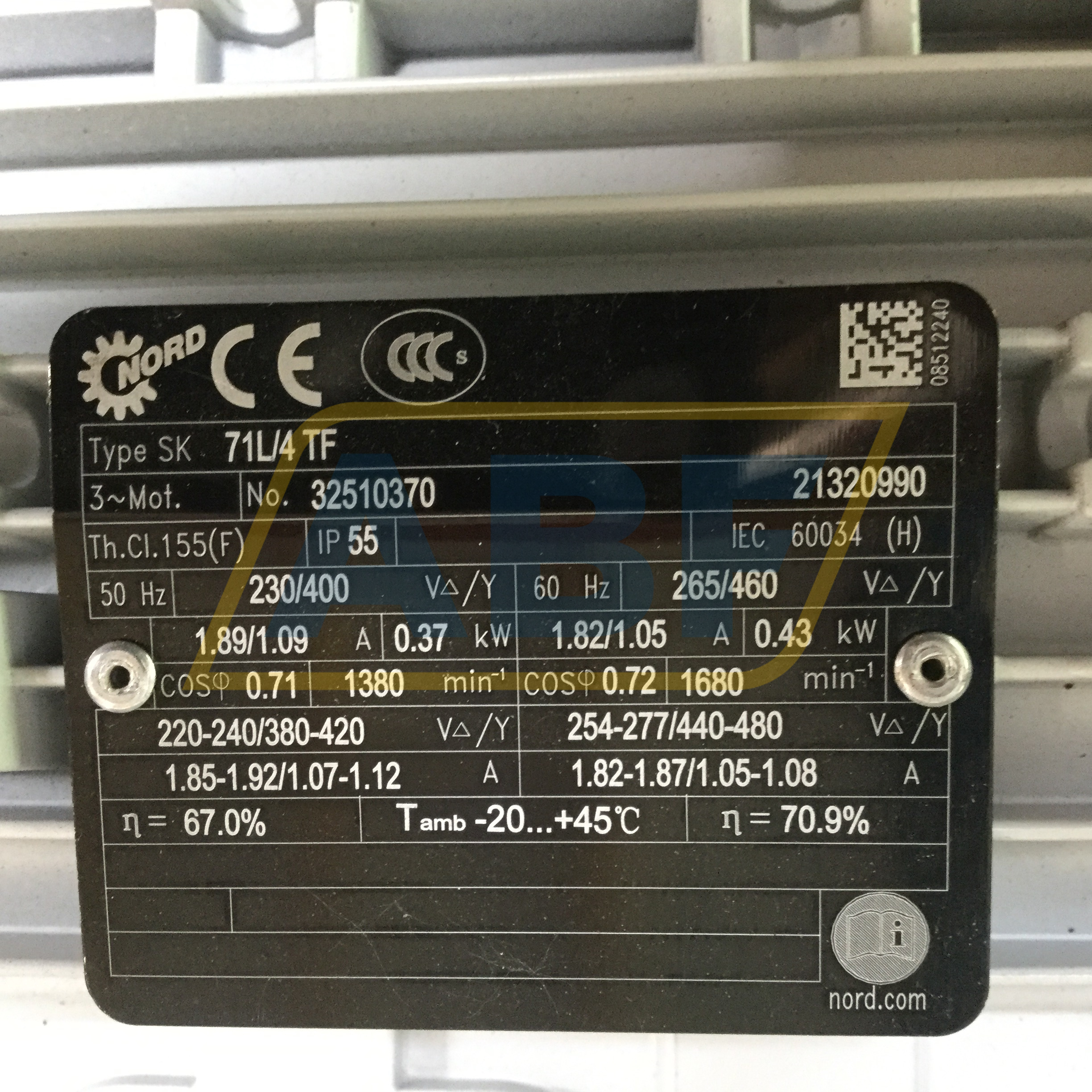 SK072.1F-71L/4TF180E Nord Drive Systems