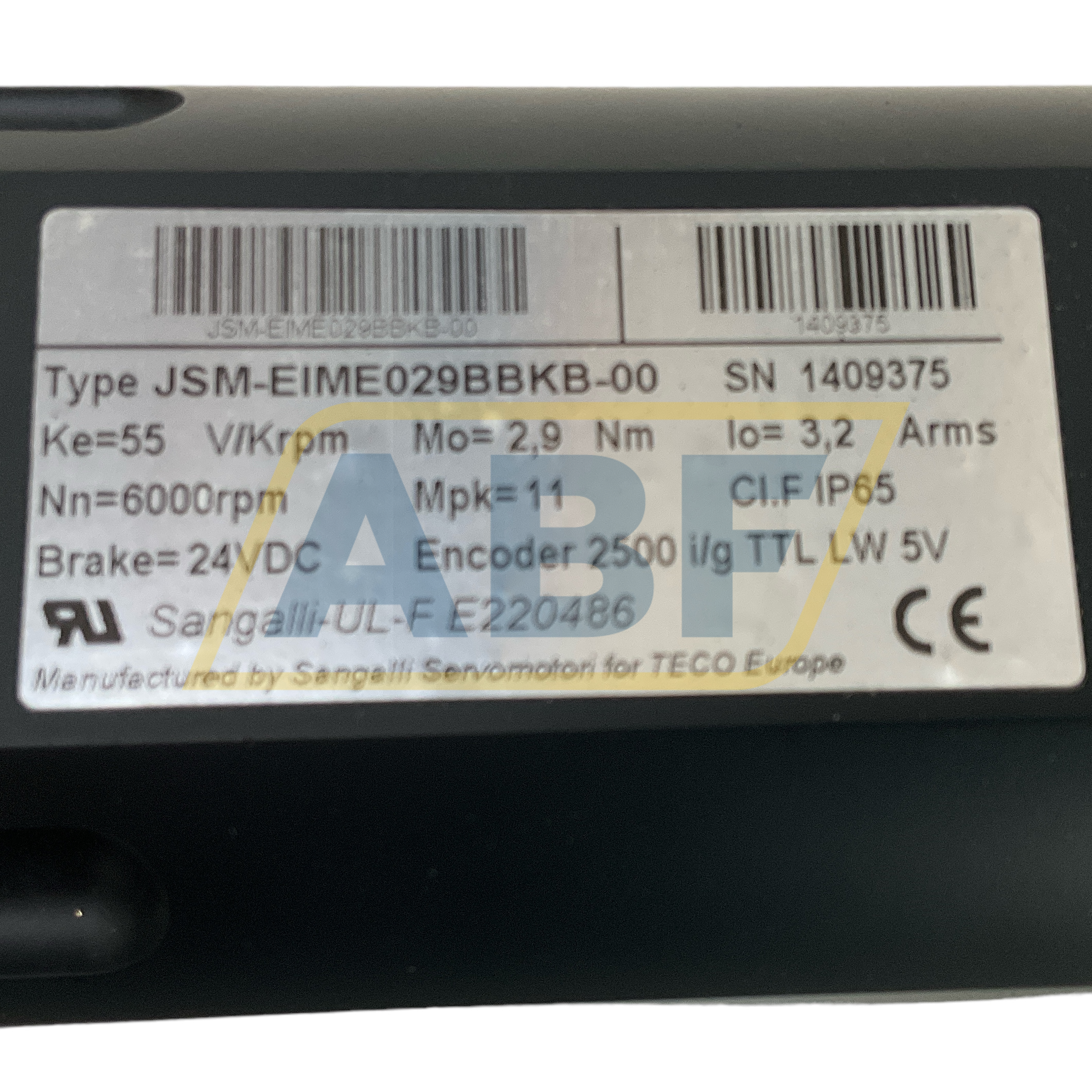 JSM-EIME029BBKB-00 Teco