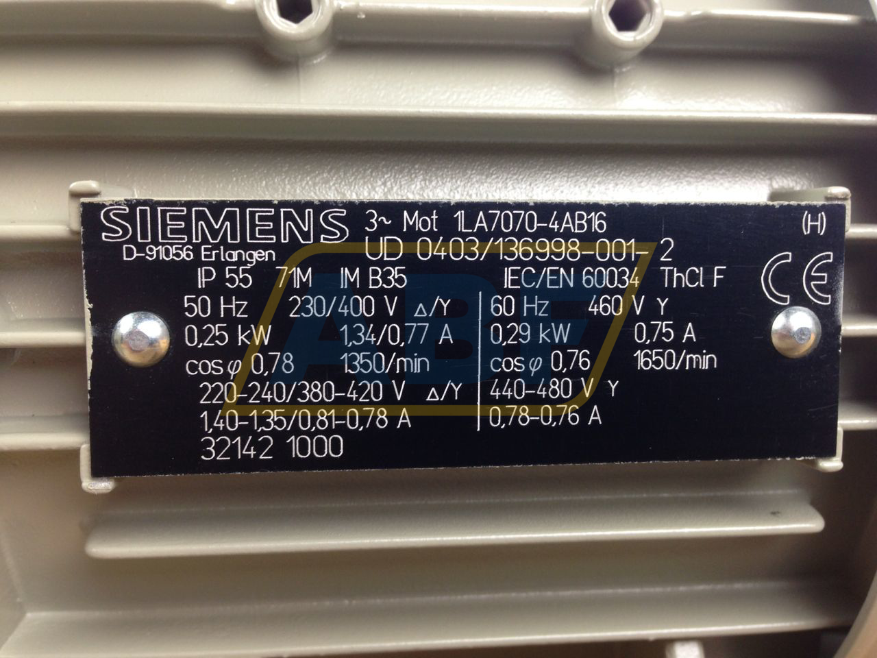 1LA7070-4AB16 Siemens