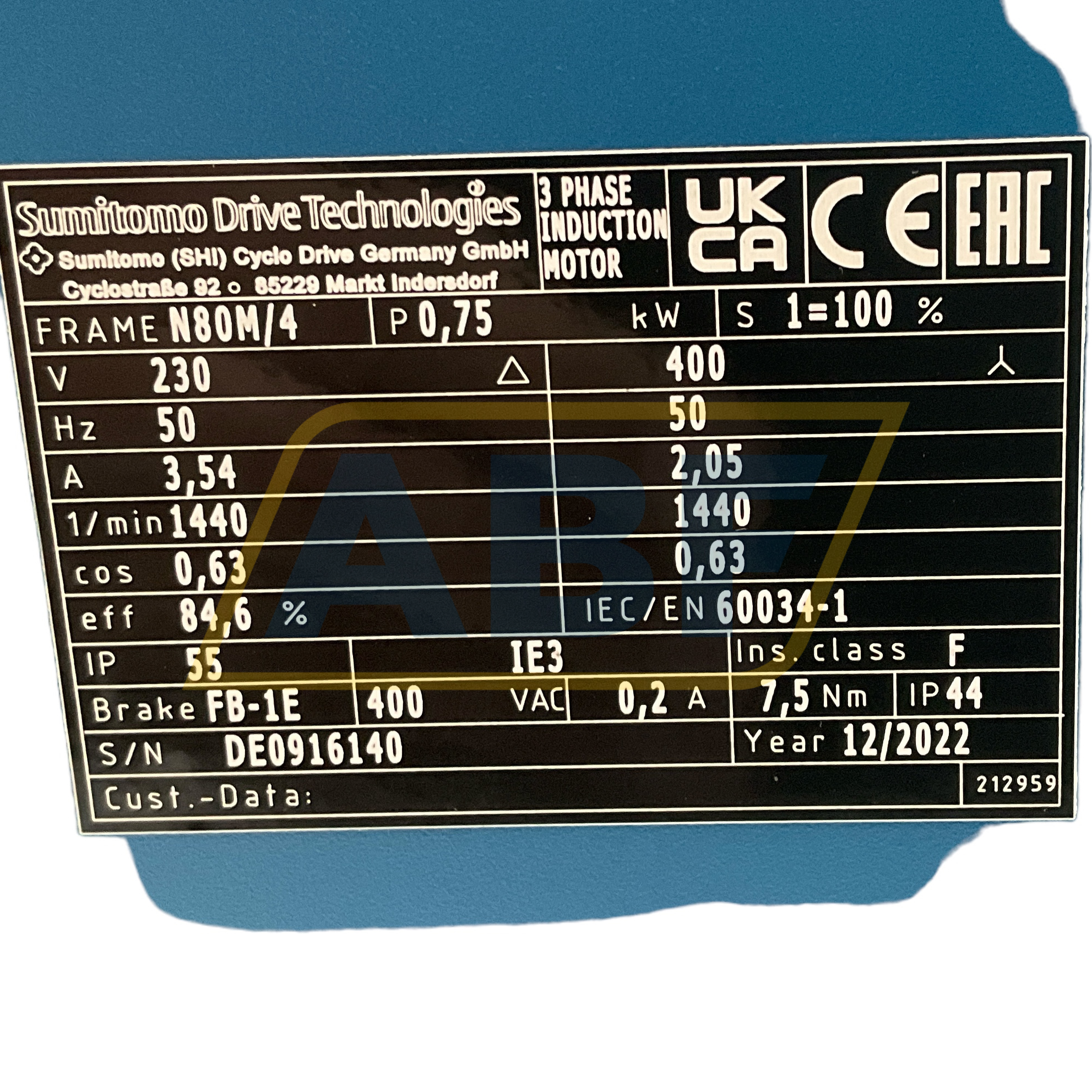 CNHMS1=6095GEPB-29/G-N80M4 Other