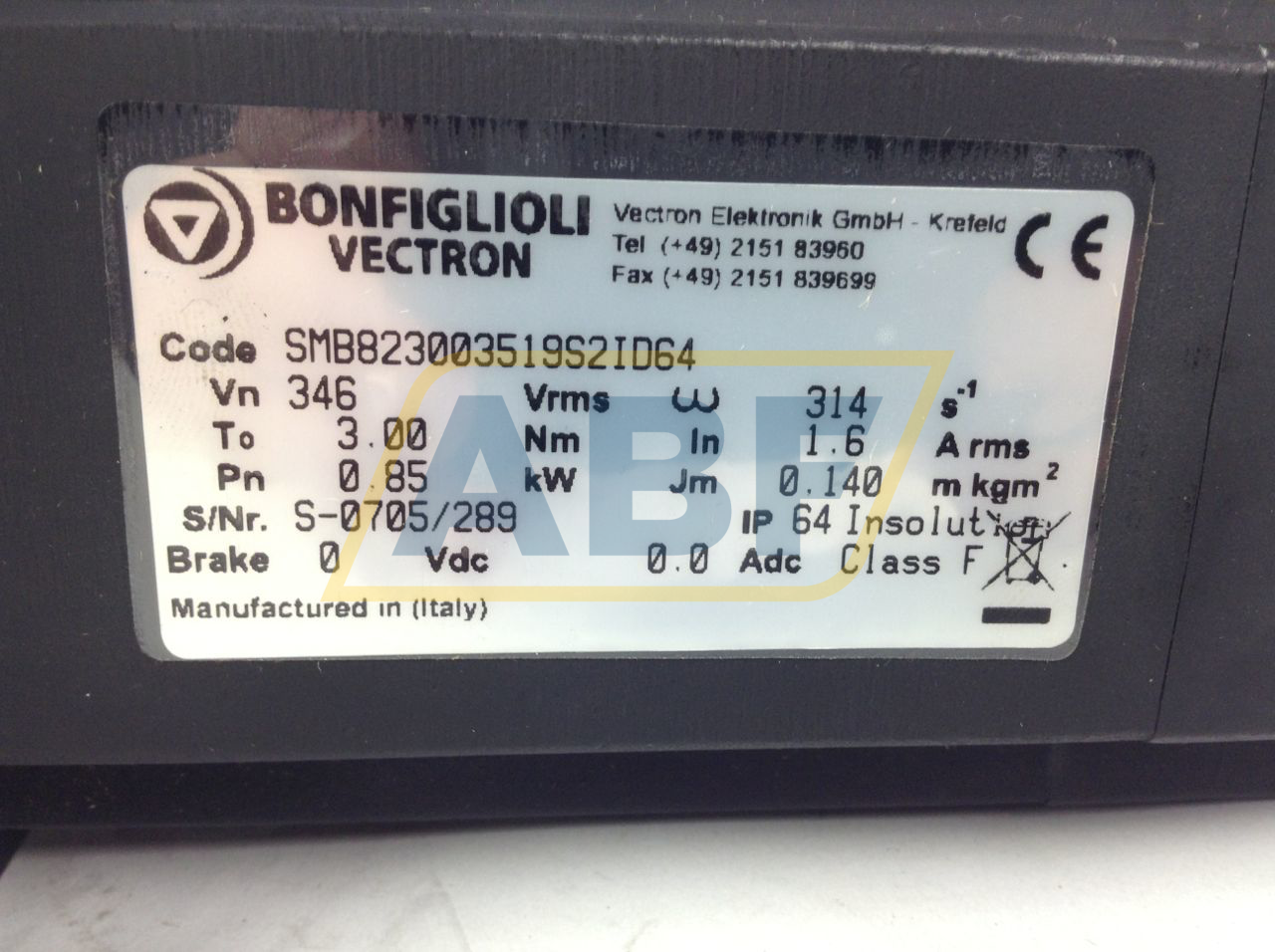 SMB823003519S2ID64 Bonfiglioli