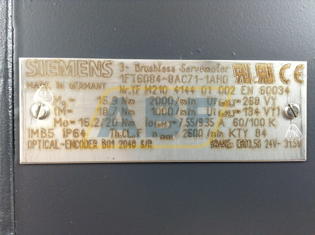 1FT6084-8AC71-1AH0 Siemens