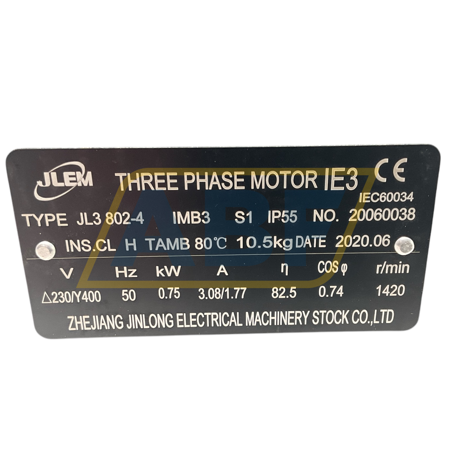 JL3-802-4-B3 JinLong Electrical Machinery