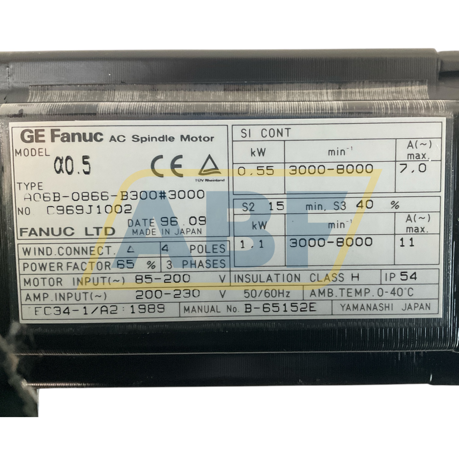A06B-0866-B300 Fanuc