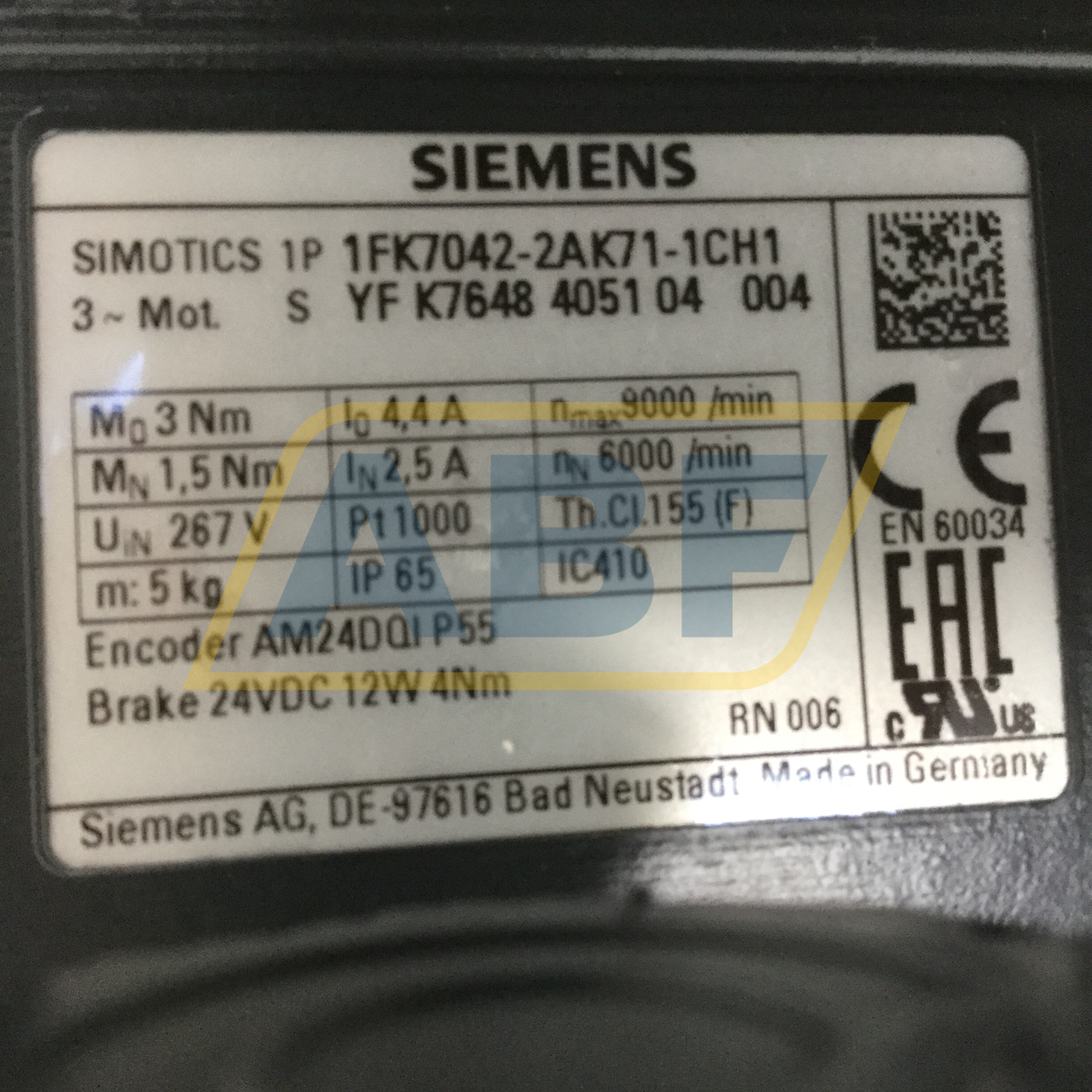 1FK7042-2AK71-1CH1 Siemens