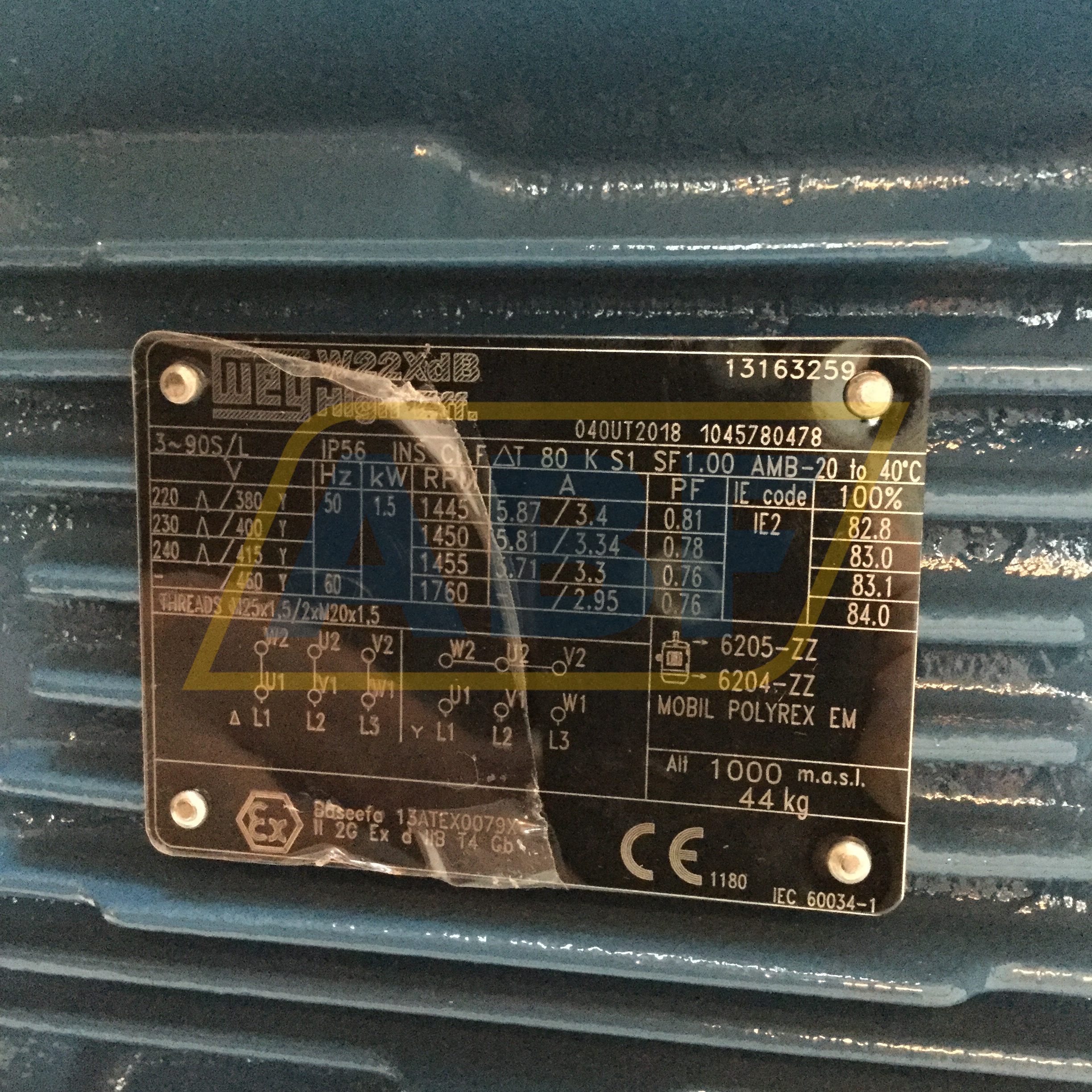 1.5K31CI290SL4B352G WEG