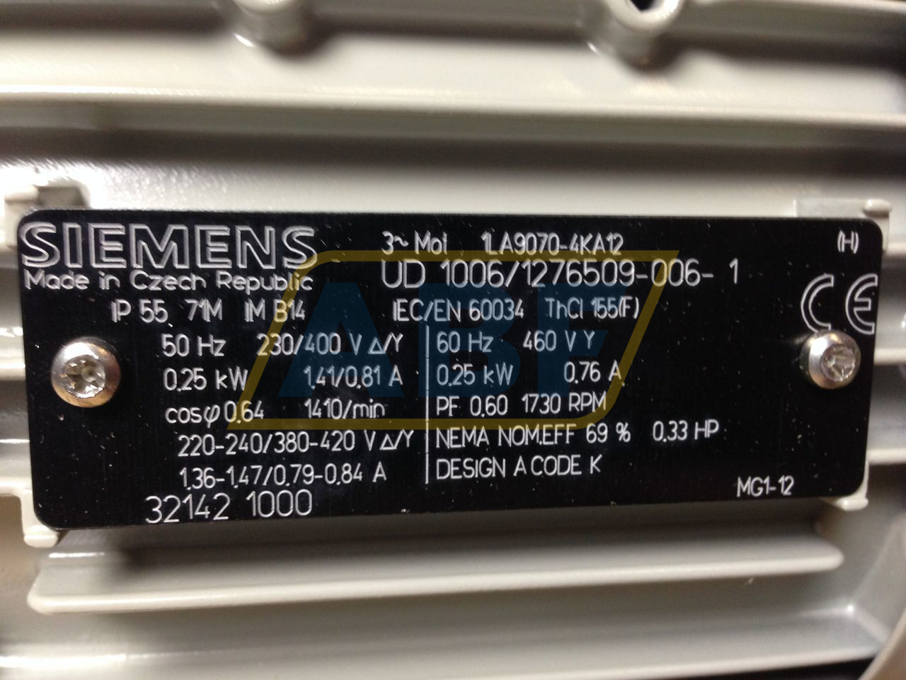 1LA9070-4KA12 Siemens