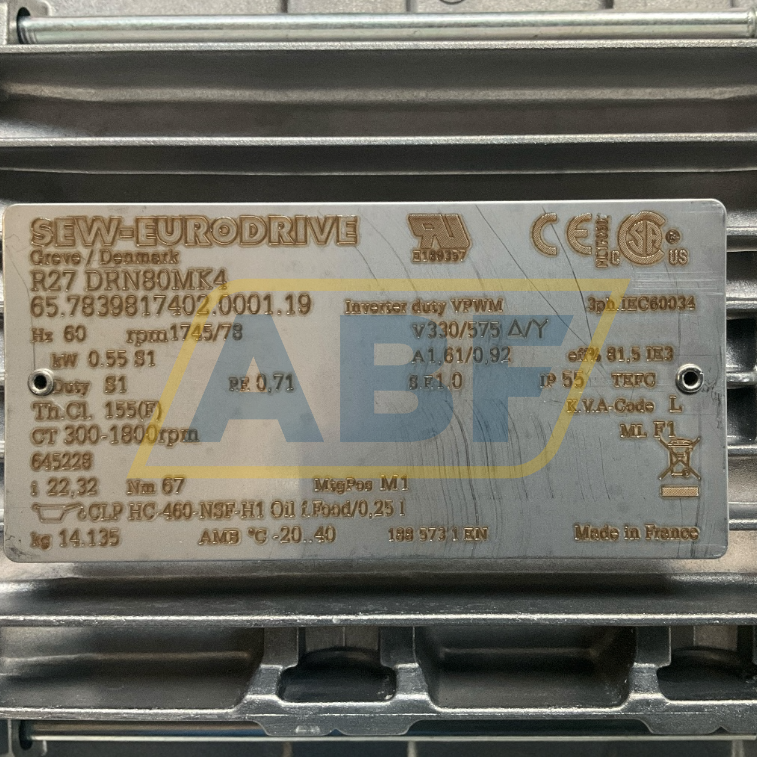 R27DRN80MK4 SEW-EURODRIVE