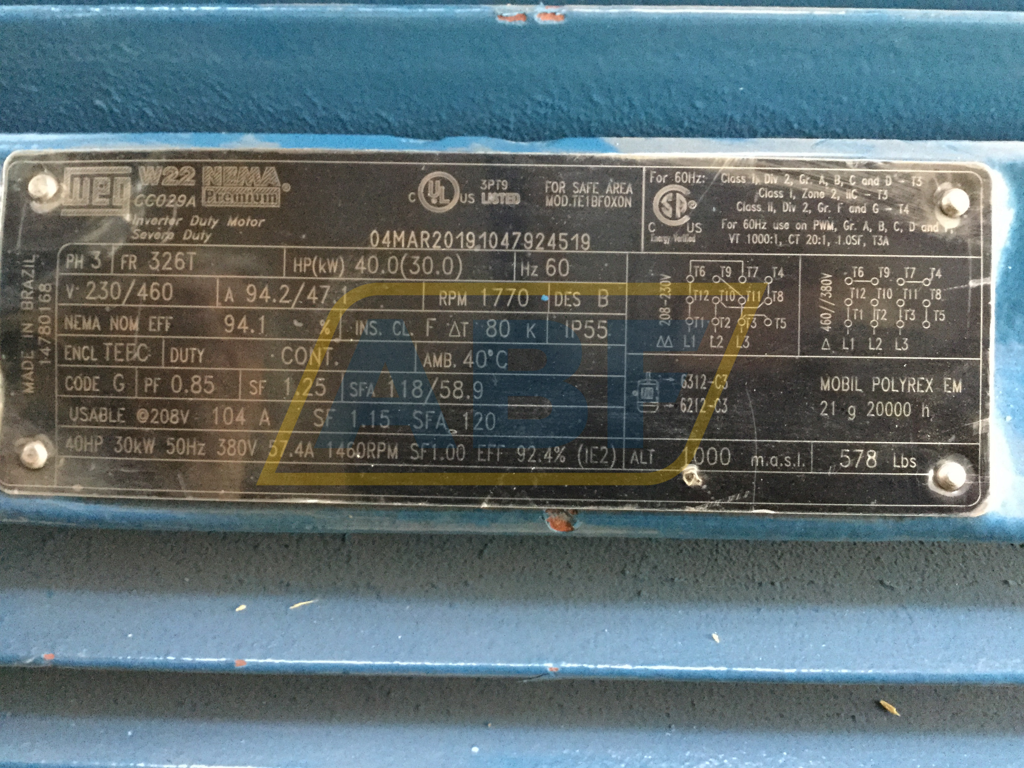 30K34CI3326T4-WEG WEG