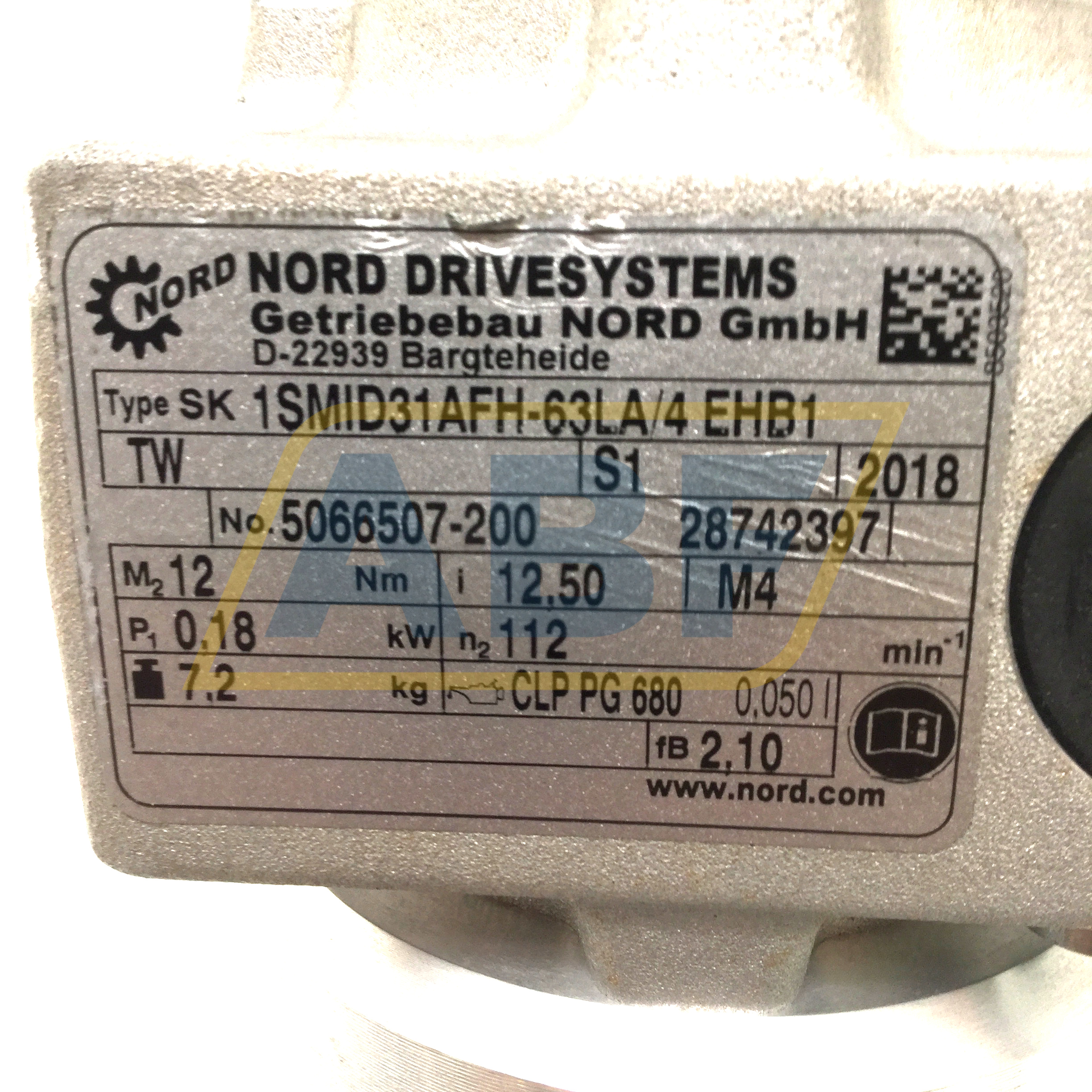 SK1SMID31AFH-63LA/4EH Nord Drive Systems