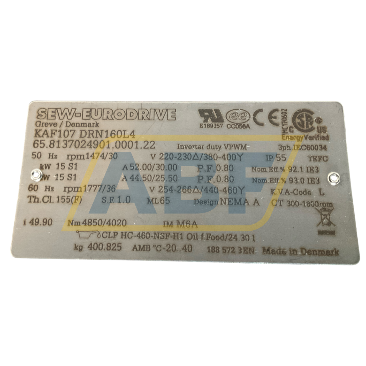 KAF107DRN160L4 SEW-EURODRIVE