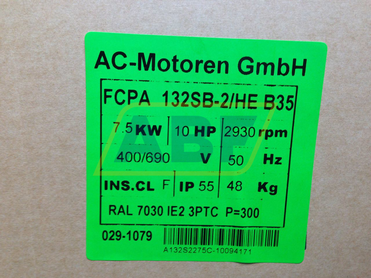 FCPA132SB-2/HEB35 AC-Motoren GmbH