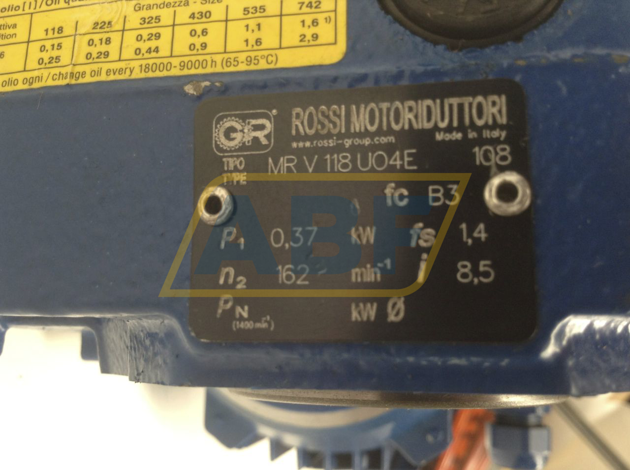 MRV118UO4E-F071B4B14R Rossi