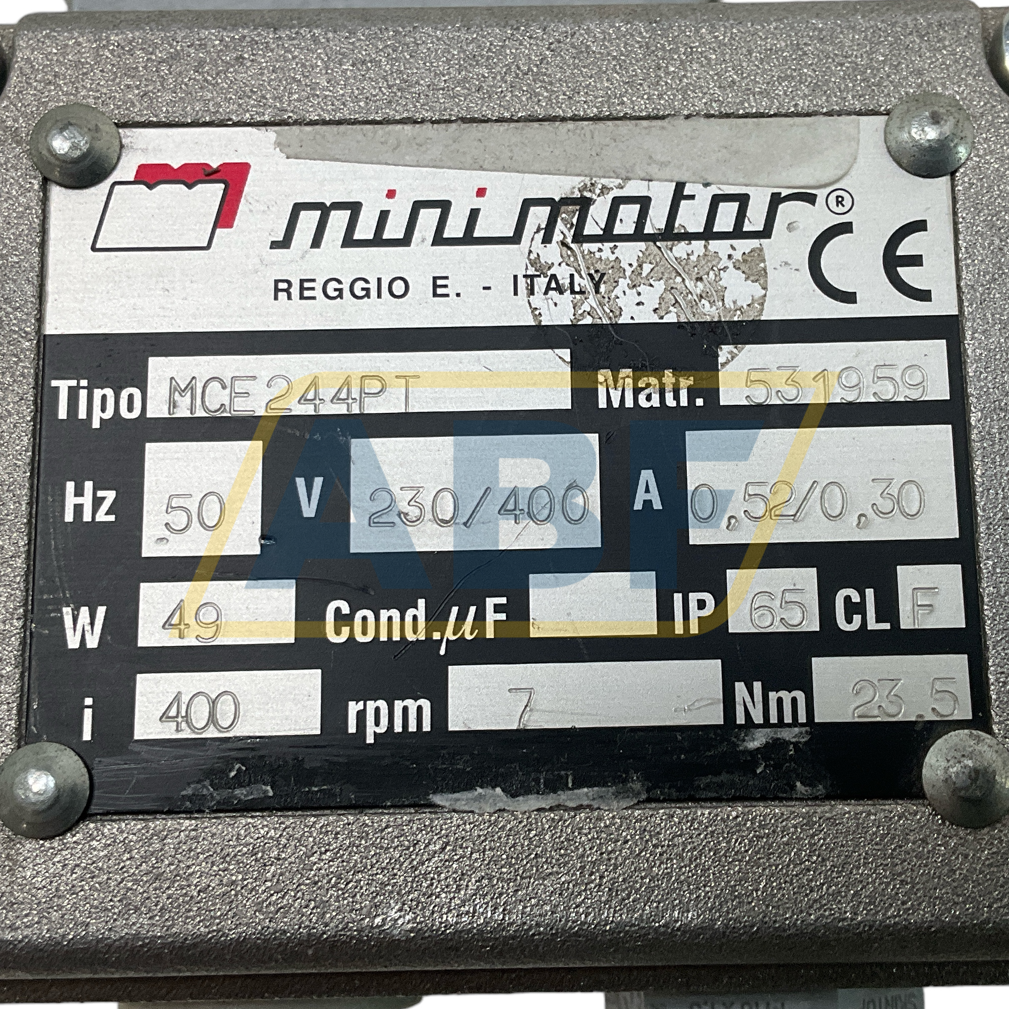 MCE244PT-I400- Marelli Motori