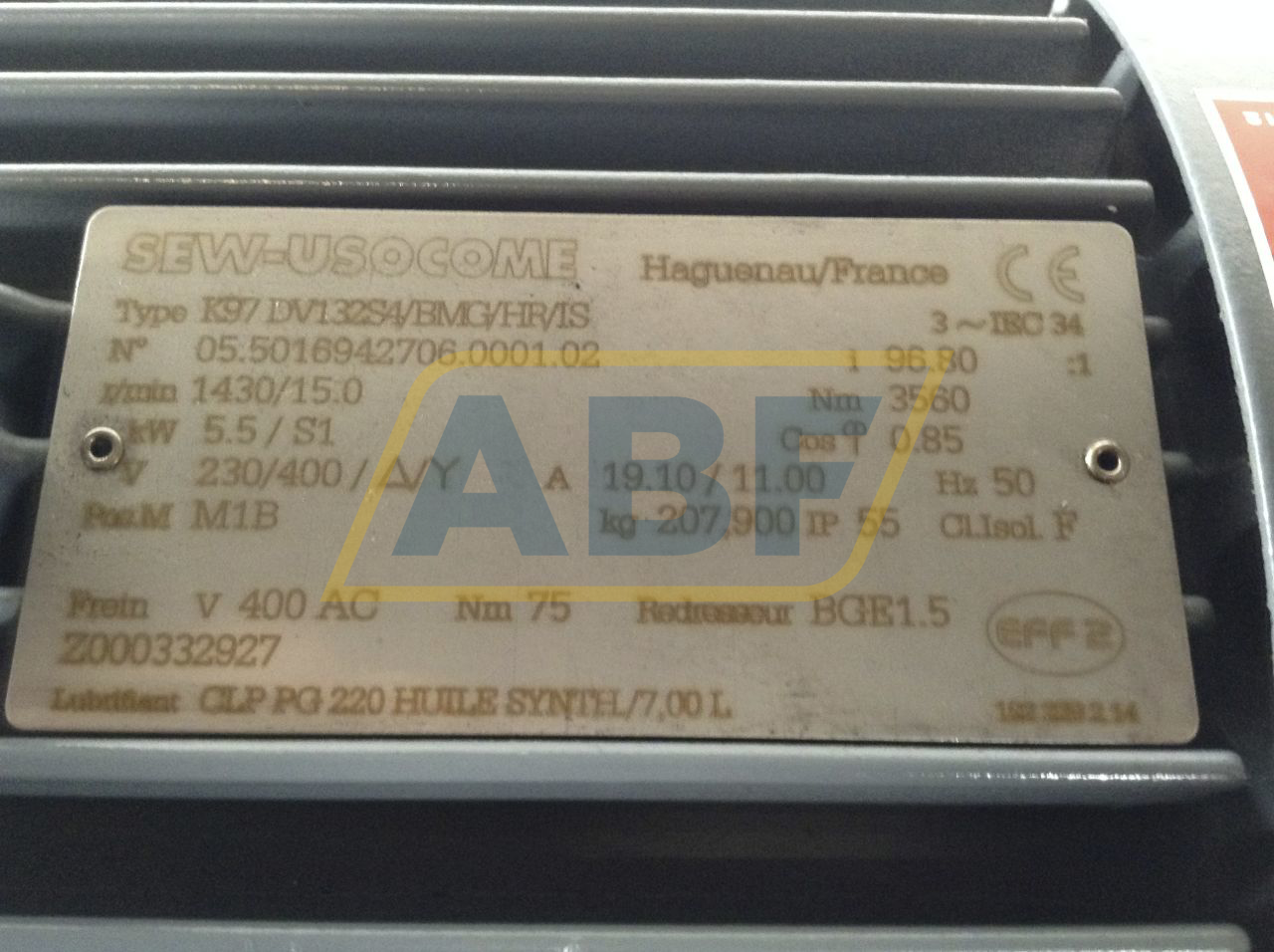 K97DV132S4/BMG/HR/IS SEW-EURODRIVE