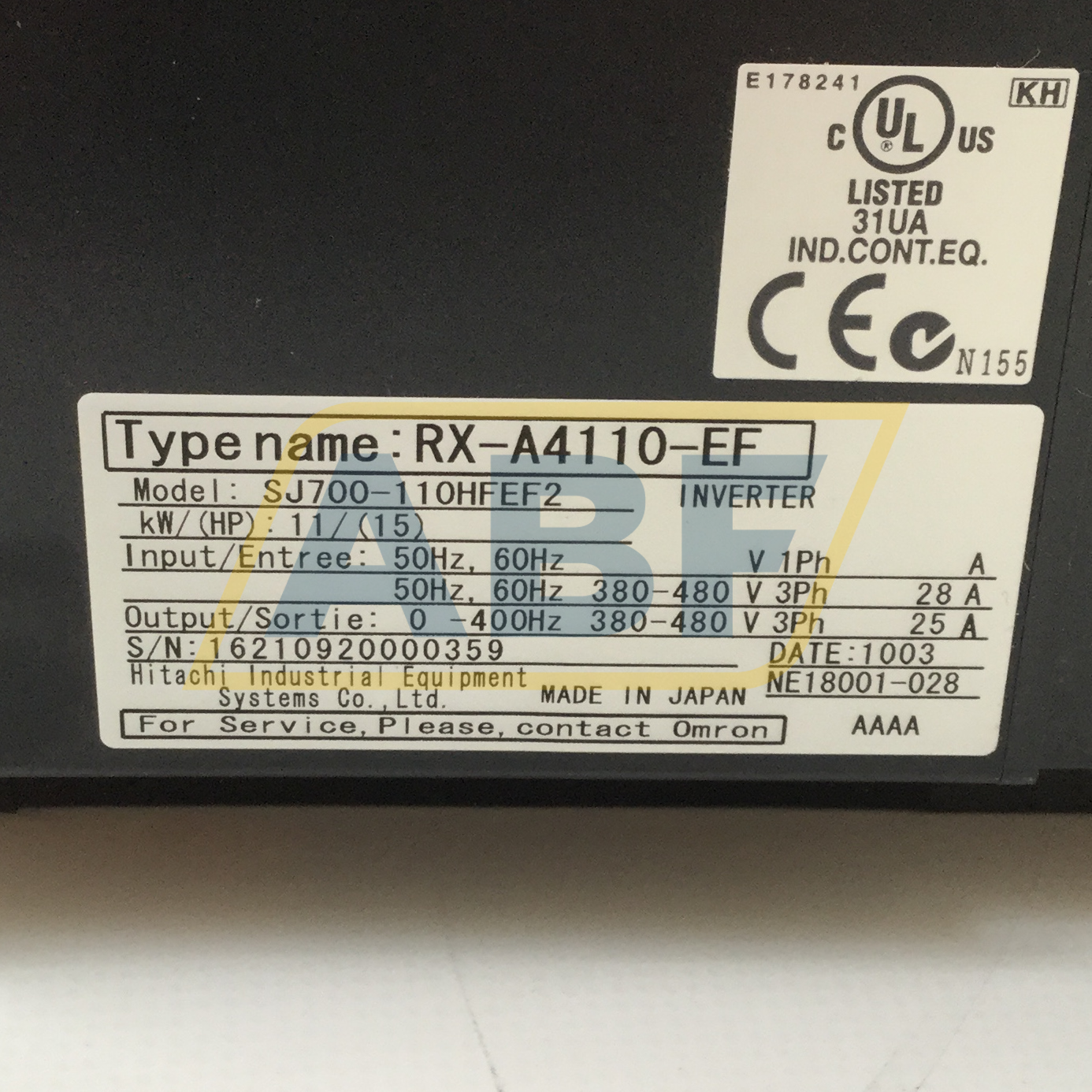 SJ700-110HFEF2 Hitachi