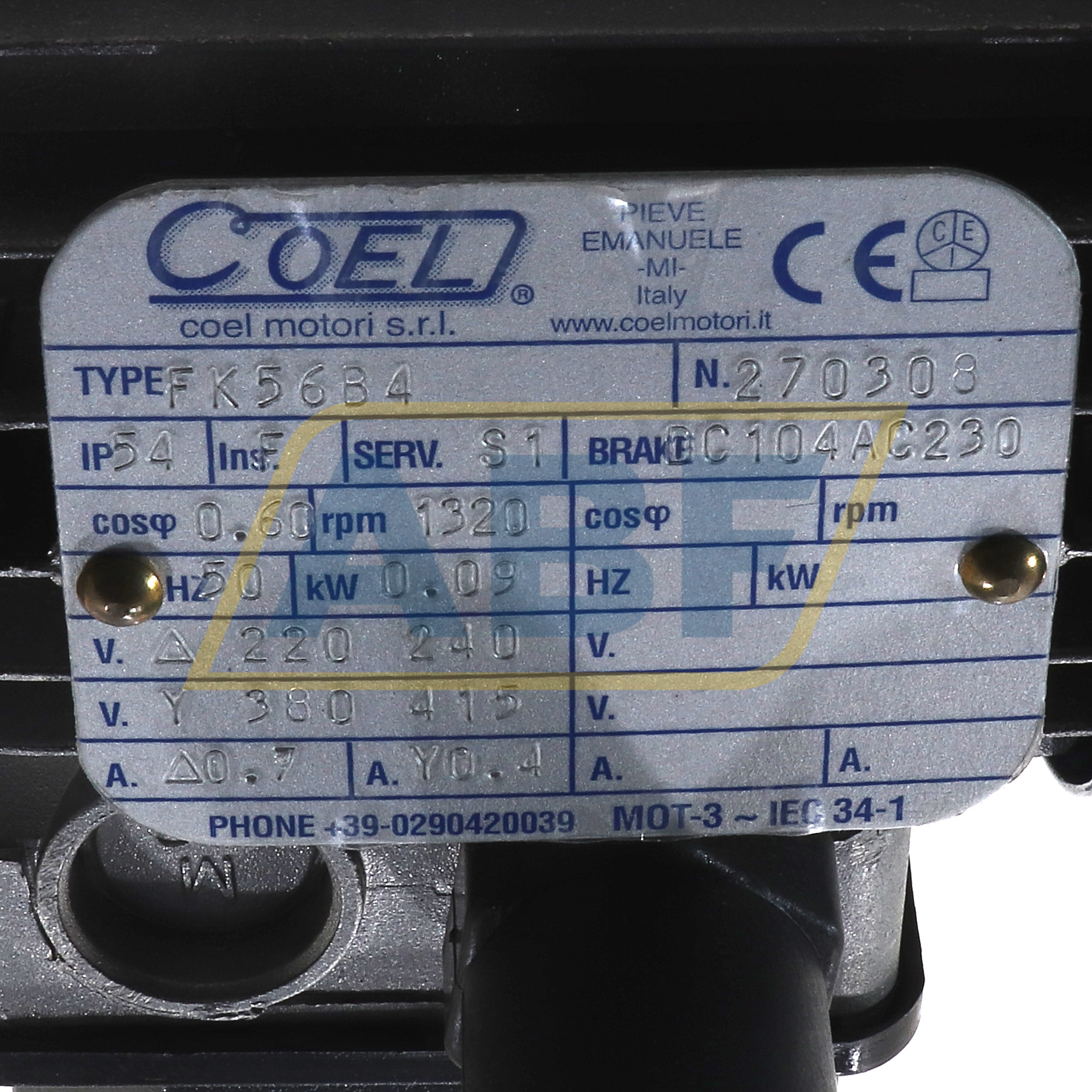 FK56B4-B5 COEL Motori