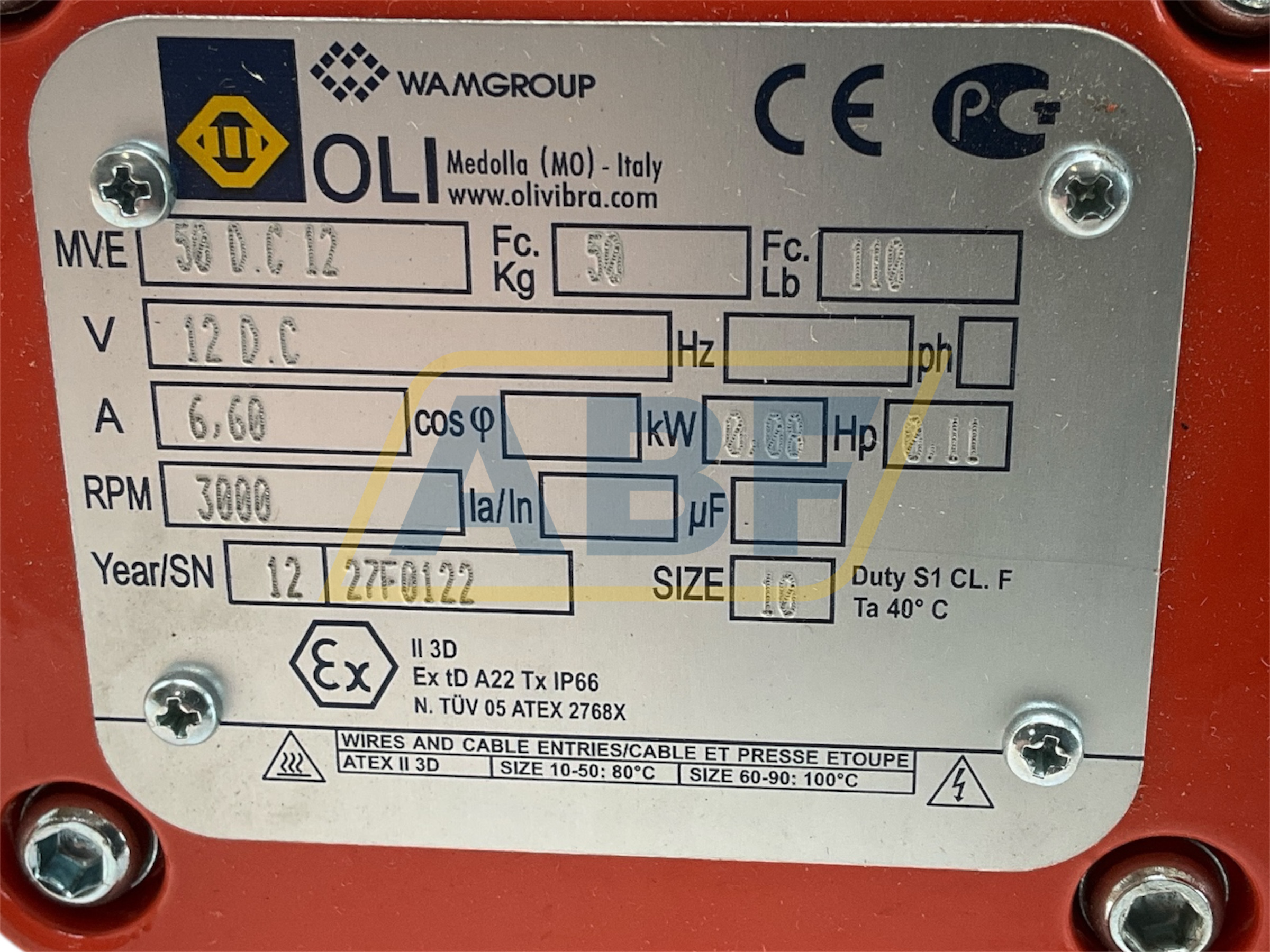 MVE50DC12 OLI Medolla (MO)