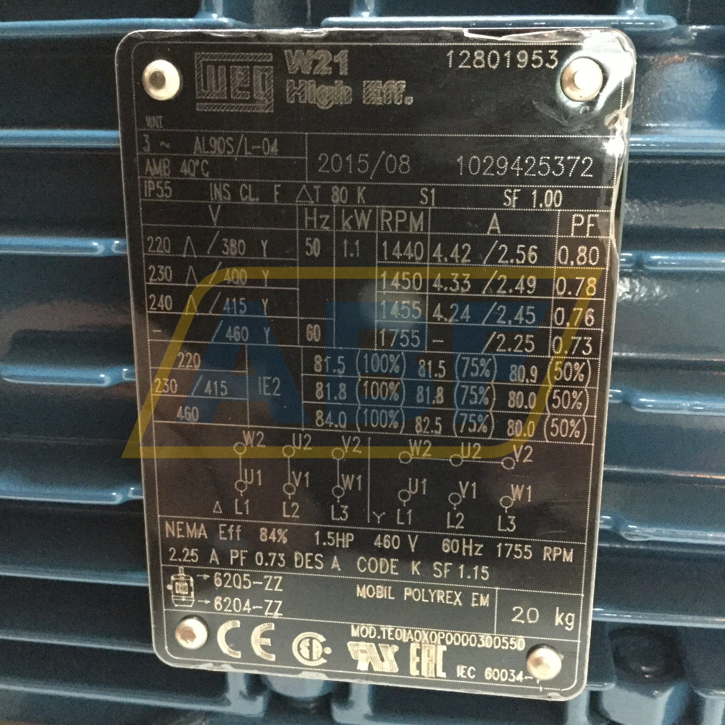 1.1K31AL290S/L4B34 WEG