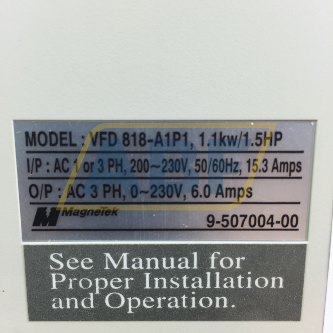 VFD818-A1P1 MagneTek