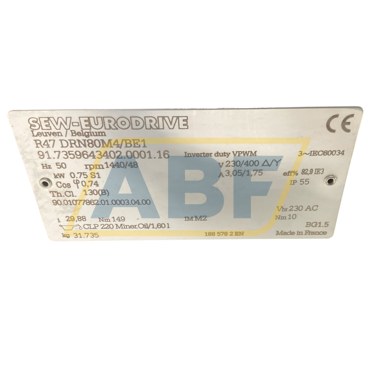 R47DRN80M4/BE1 SEW-EURODRIVE