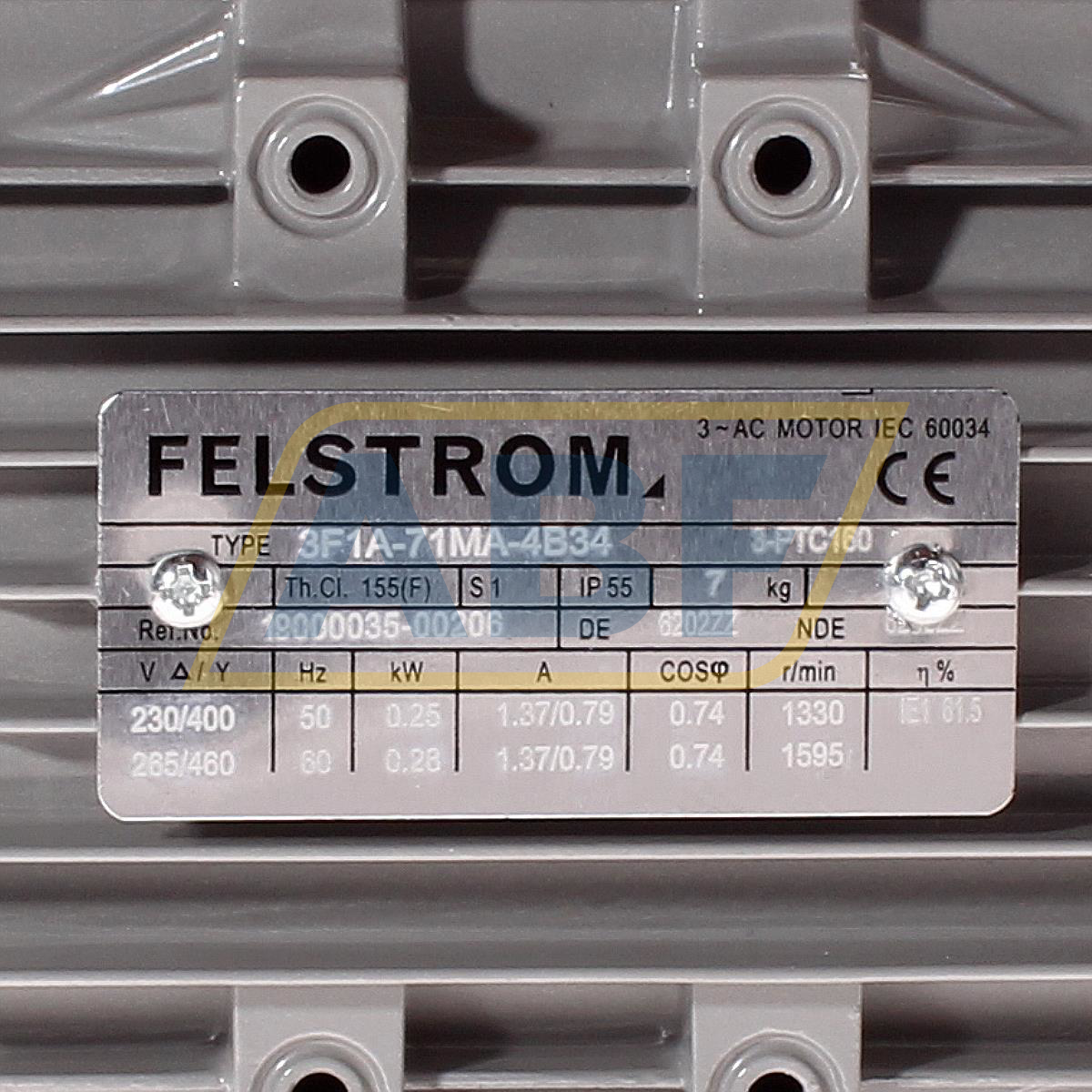 3F1A-71MA-4B34 Felstrom