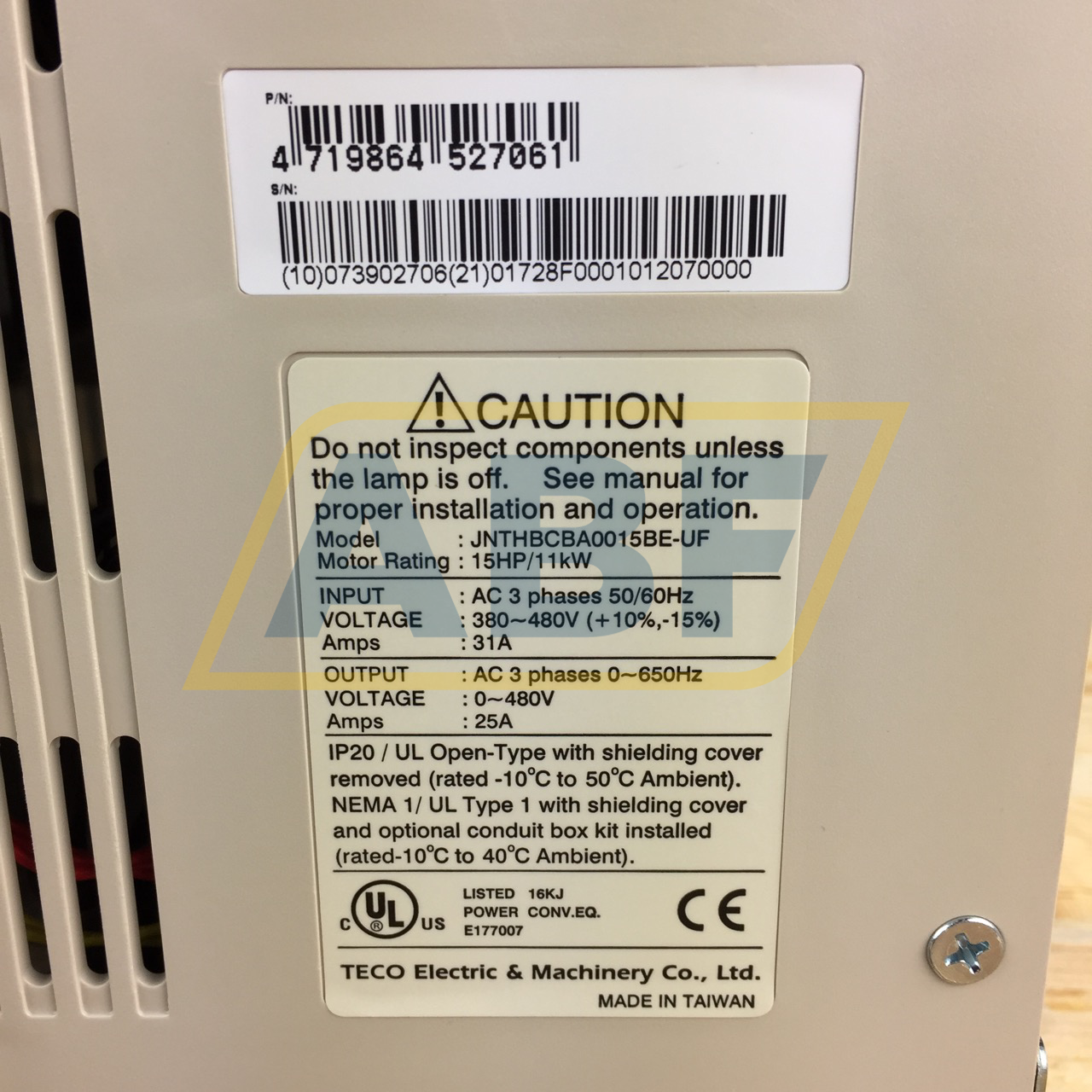 JNTHBCBA0015BE-UF Teco